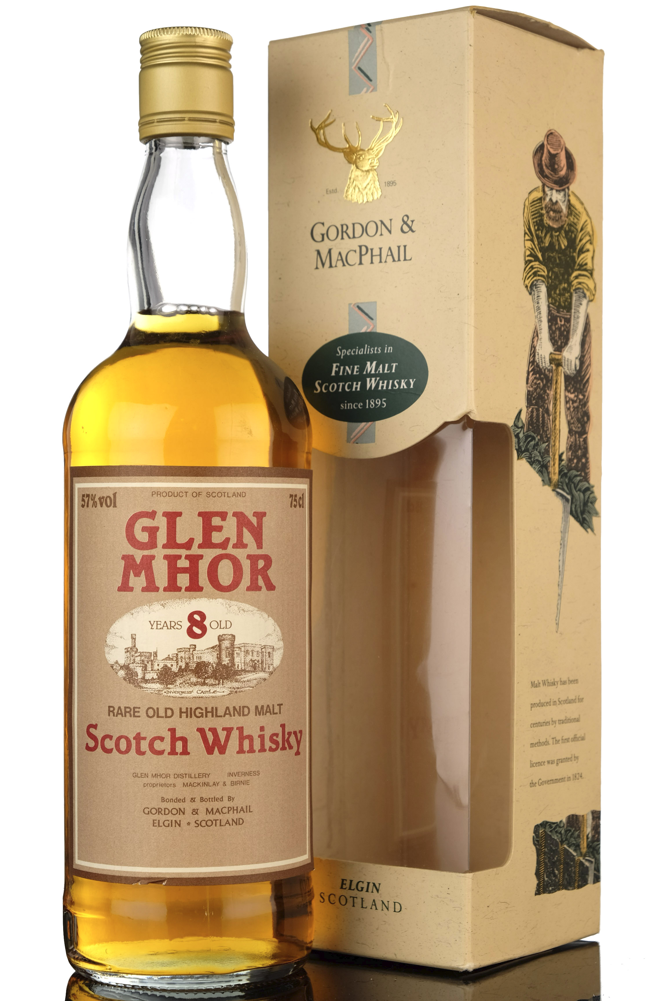 Glen Mhor 8 Year Old - Gordon & MacPhail - 1990s