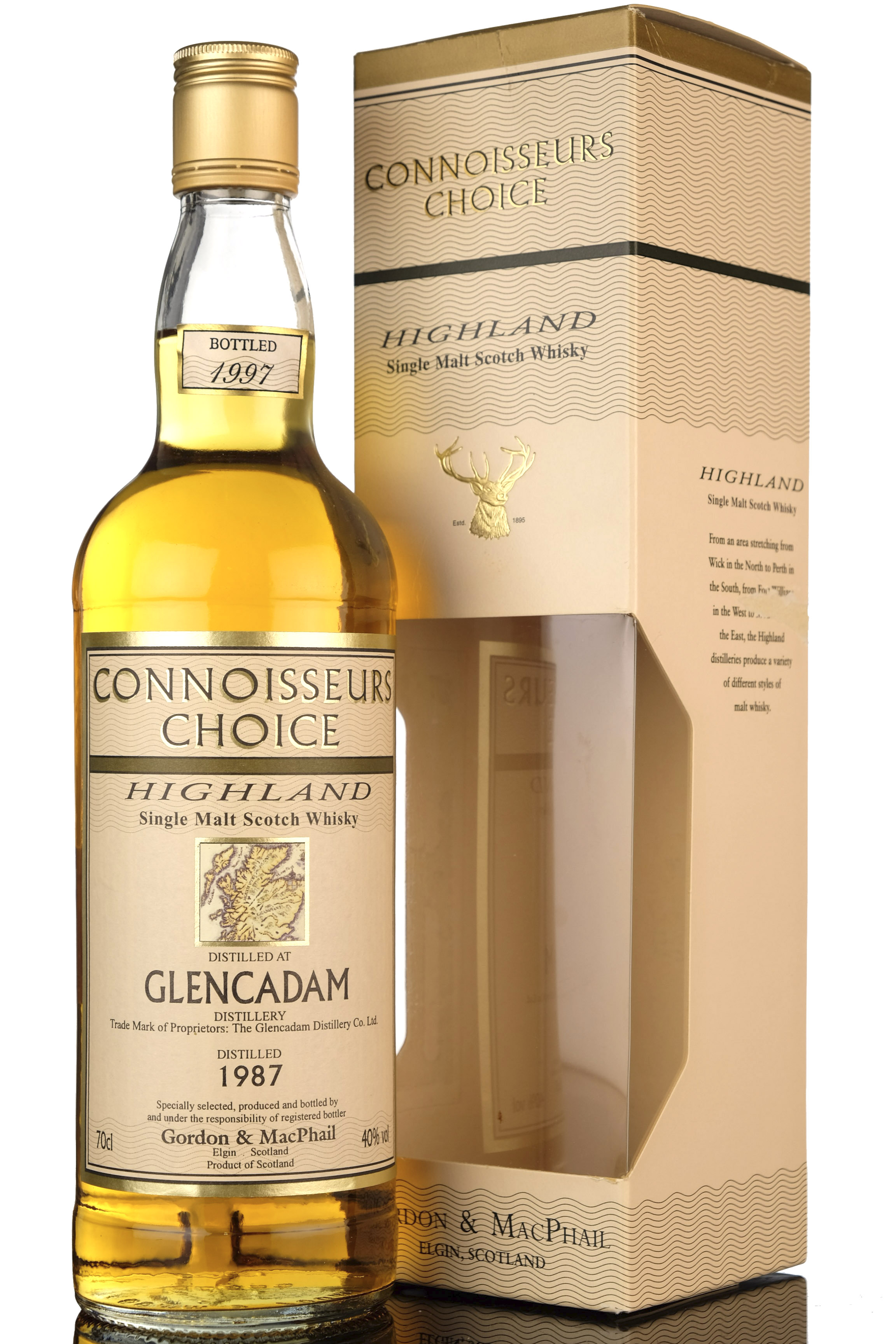 Glencadam 1987-1997 - Connoisseurs Choice