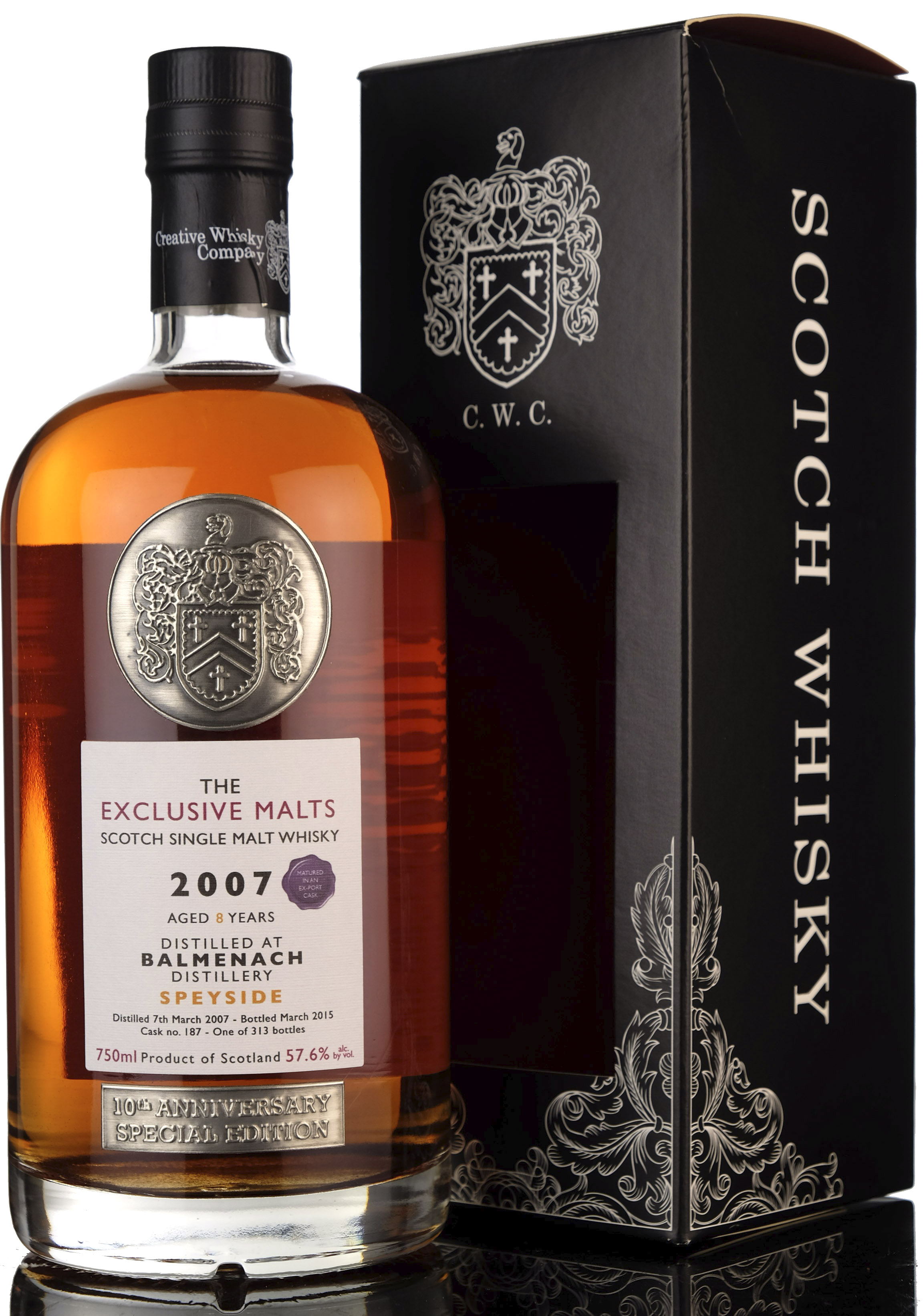 Balmenach 2007-2015 - 8 Year Old - Exclusive Malts