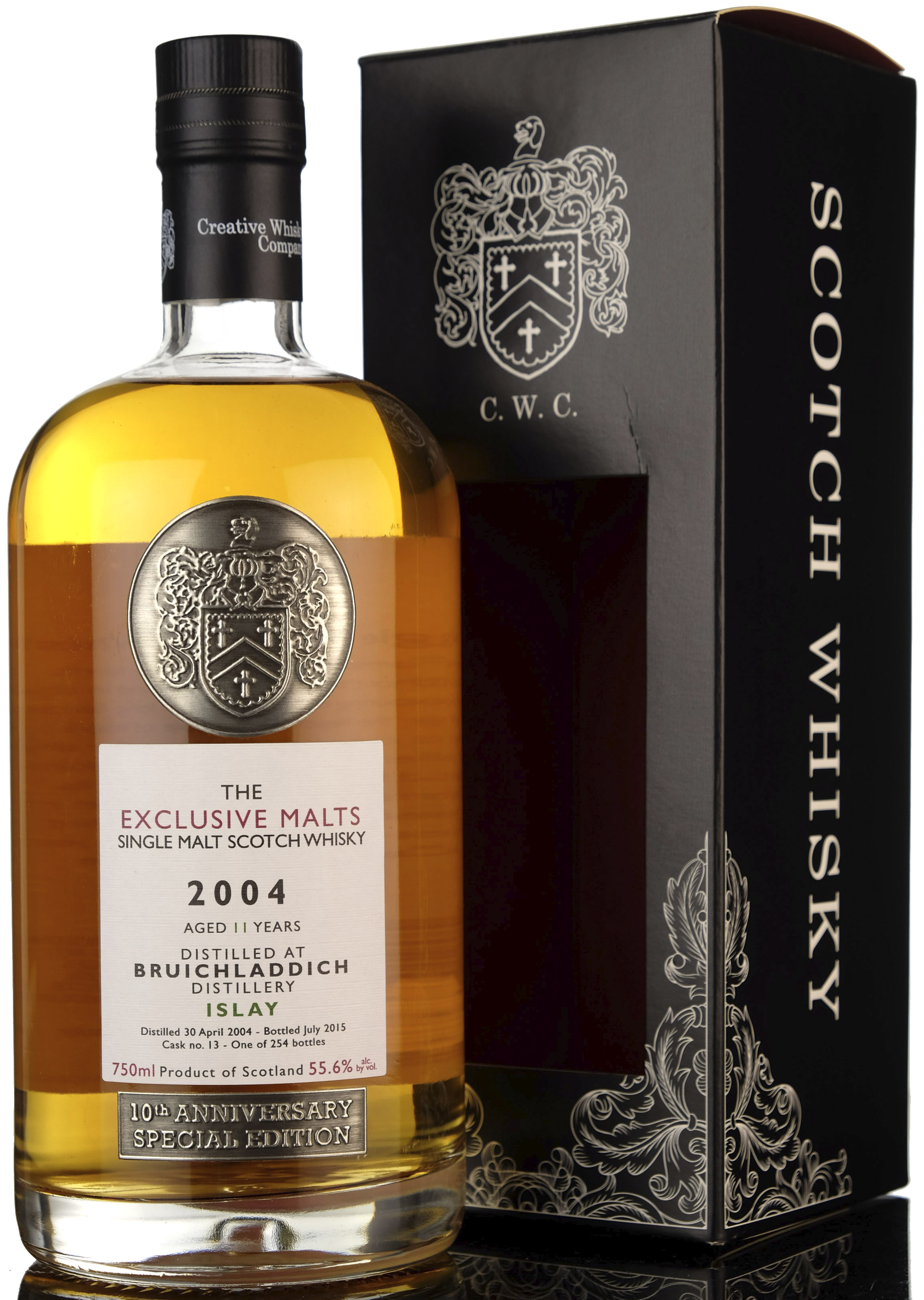 Bruichladdich 2004-2015 - 11 Year Old - Exclusive Malts