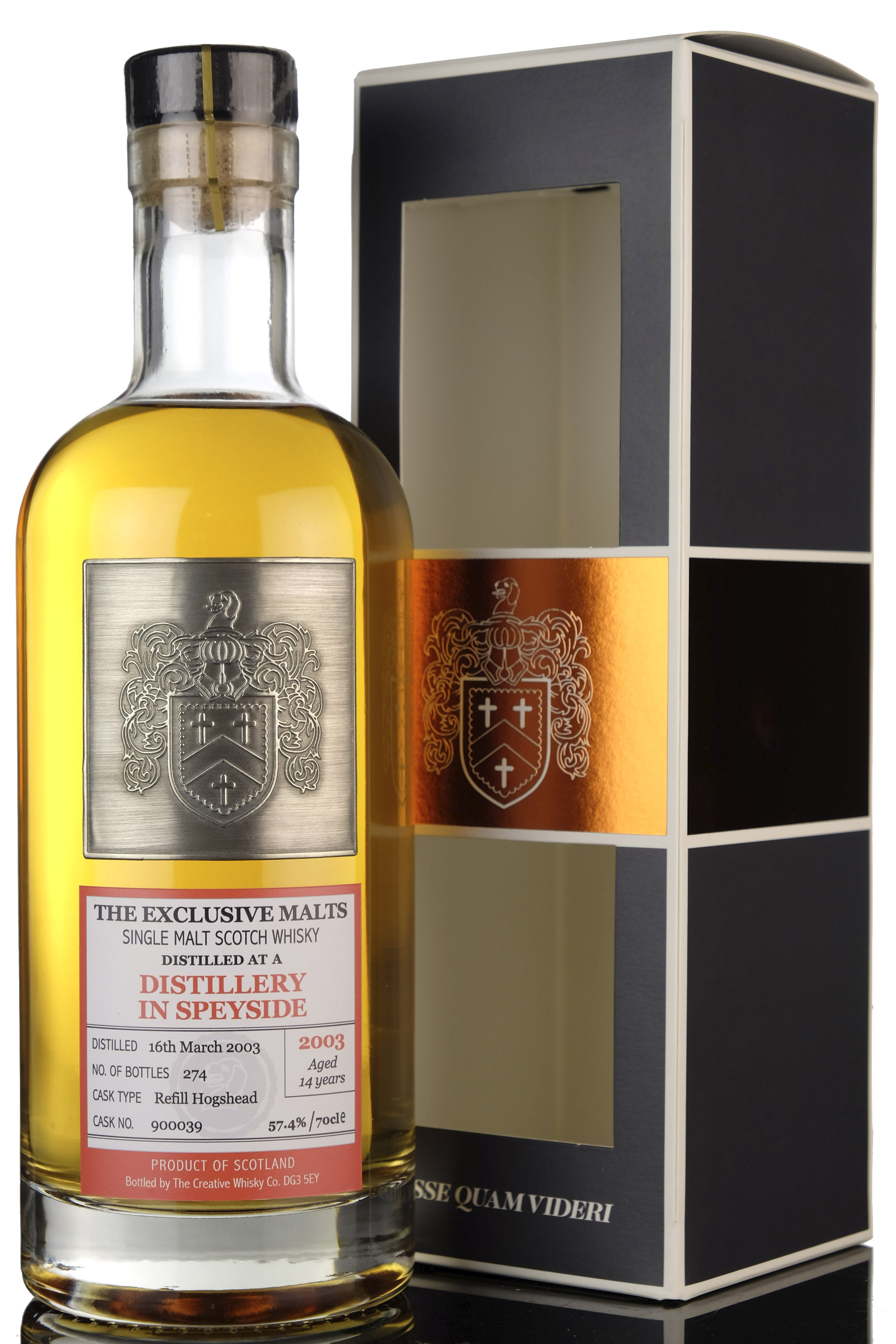 Speyside 2003  14 Year Old  Exclusive Malts