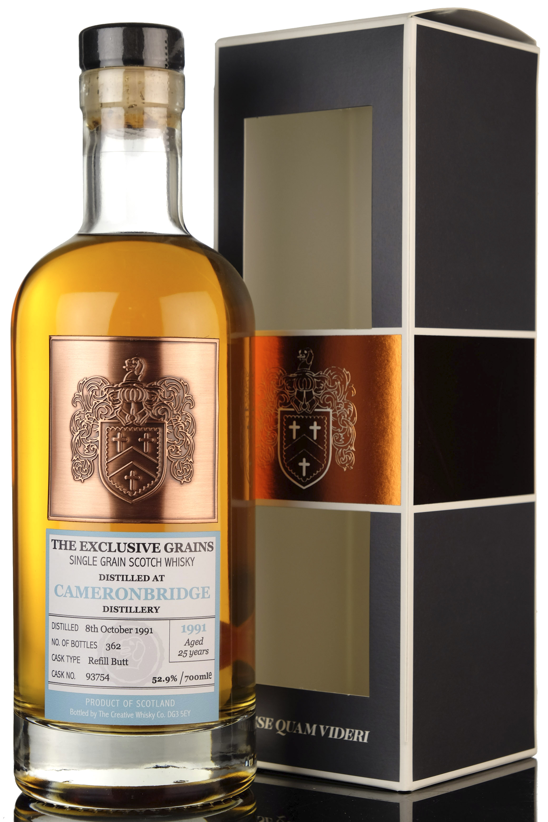 Cameronbridge 1991 25 Exclusive Grains Cask 93754