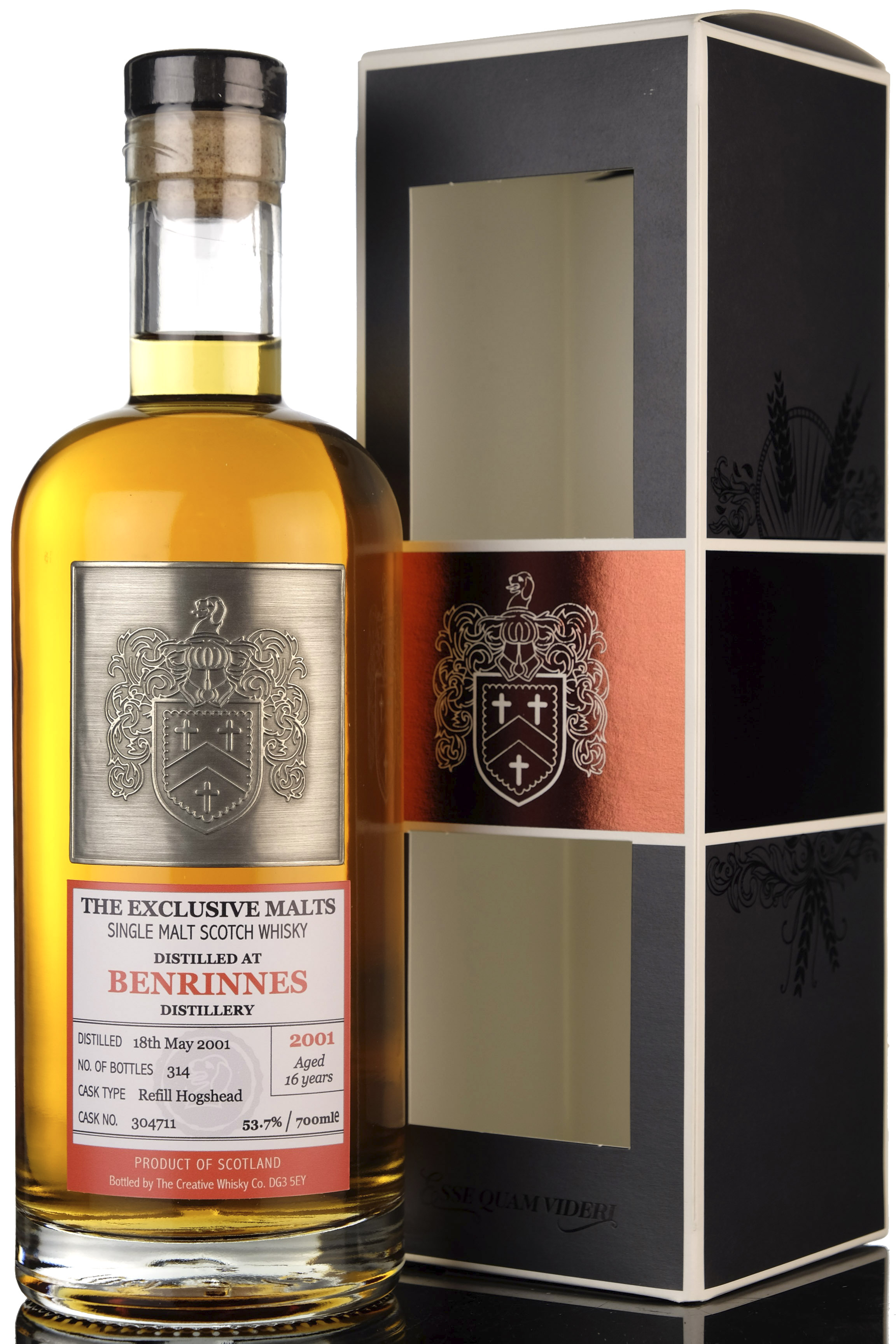 Benrinnes 2001 - 16 Year Old - Exclusive Malts
