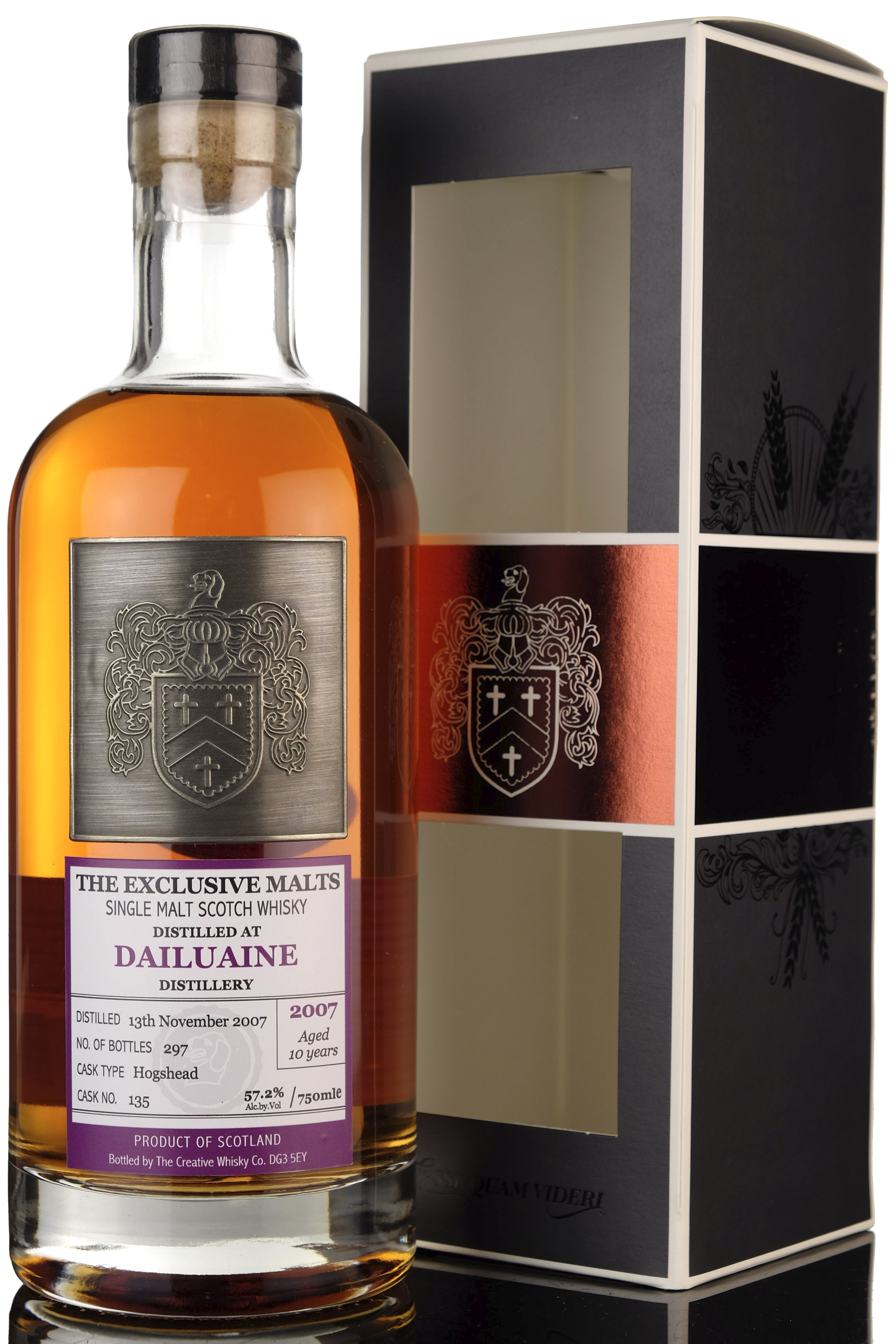 Dailuaine 2007-2018 - 10 Year Old - Creative Whisky Company - Exclusive Malts - Single Cas