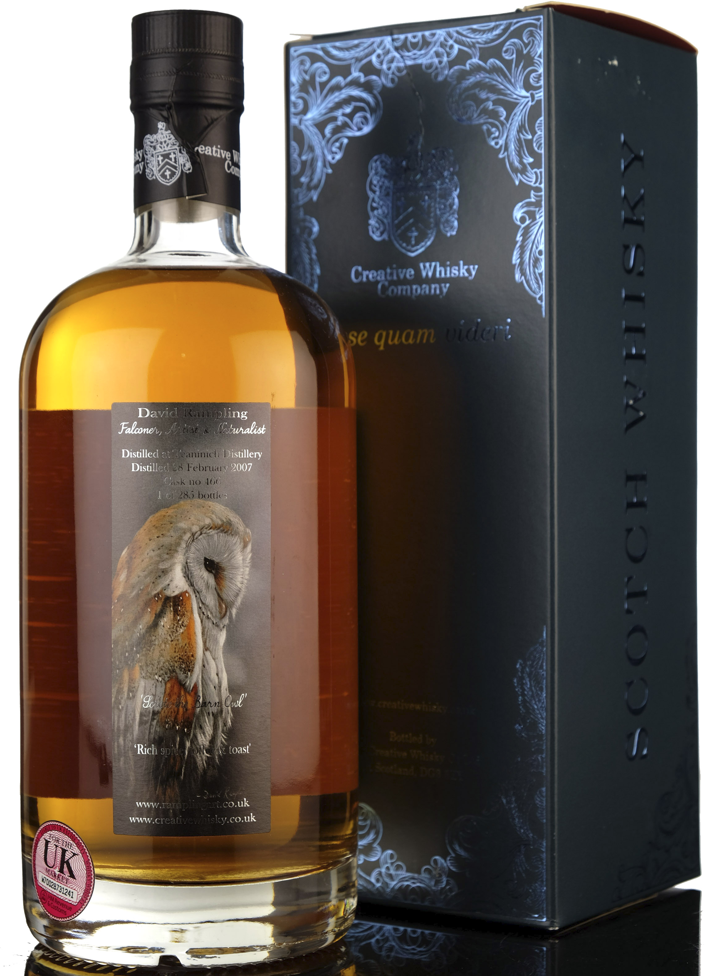 Teaninich 2007 - 8 Year Old - Exclusive Malts - David Rampling Series