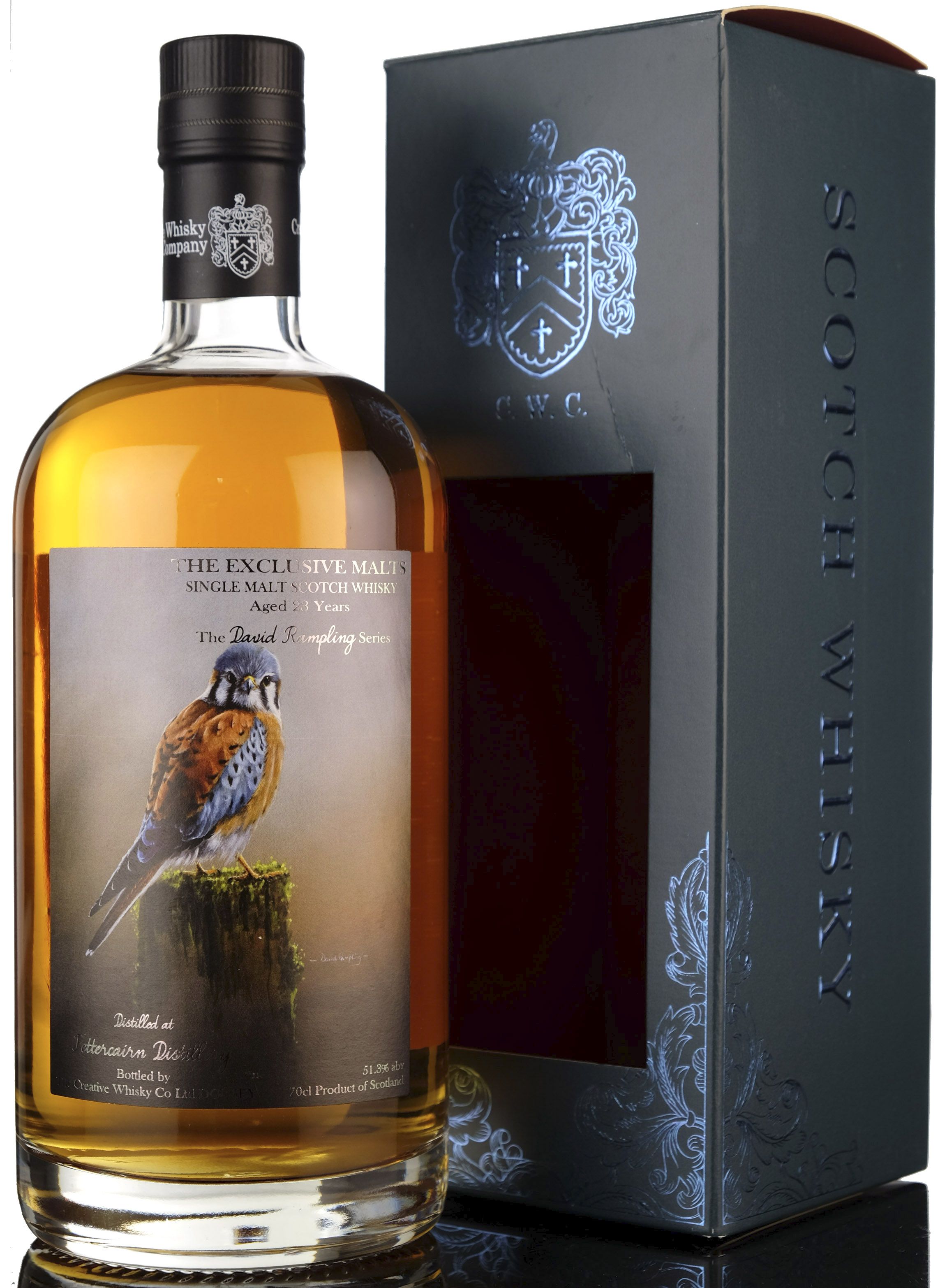 Fettercairn 1992 - 23 Year Old - Exclusive Malts - David Rampling Series