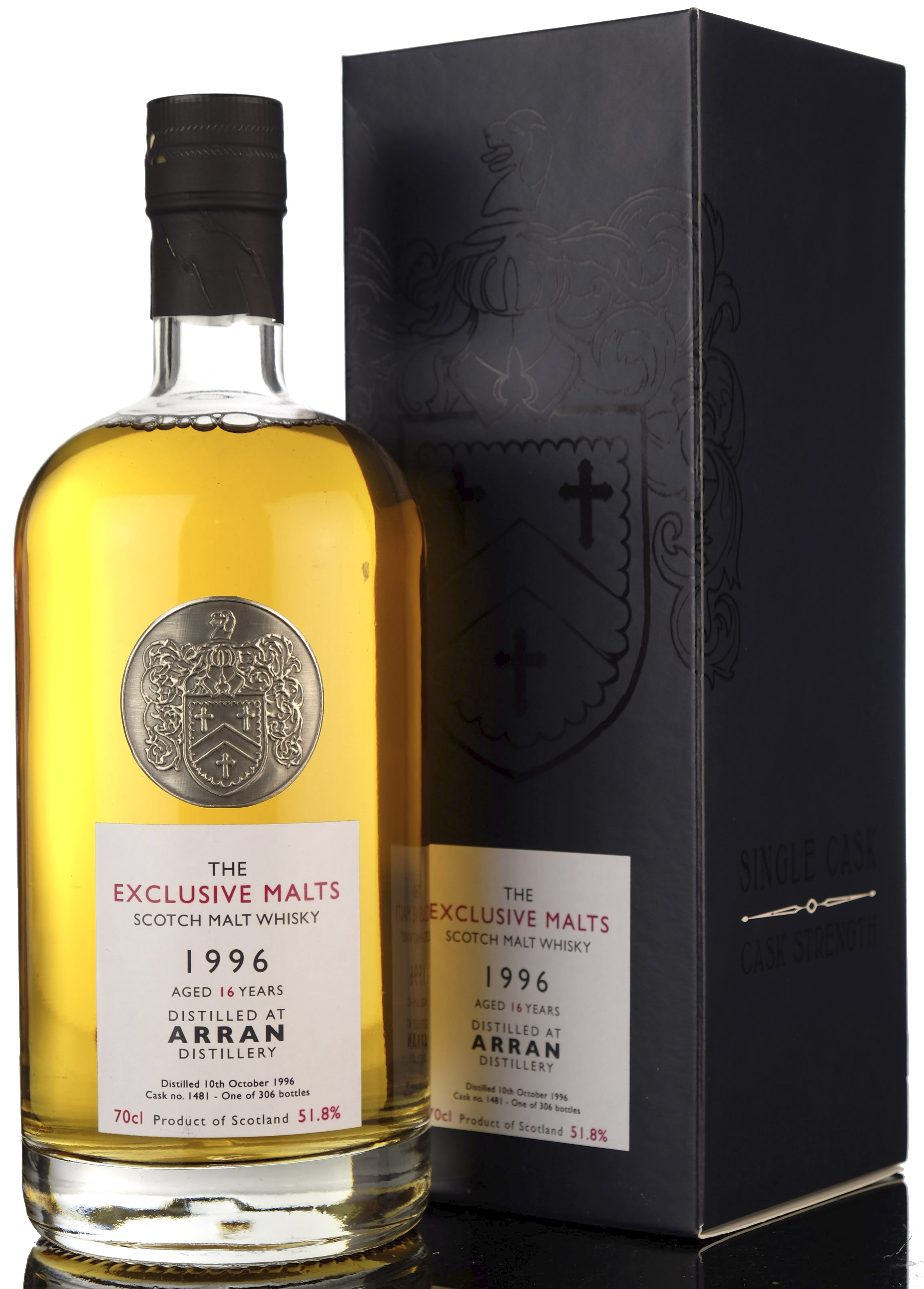 Arran 1996 - 16 Year Old - Exclusive Malts - Cask 1481