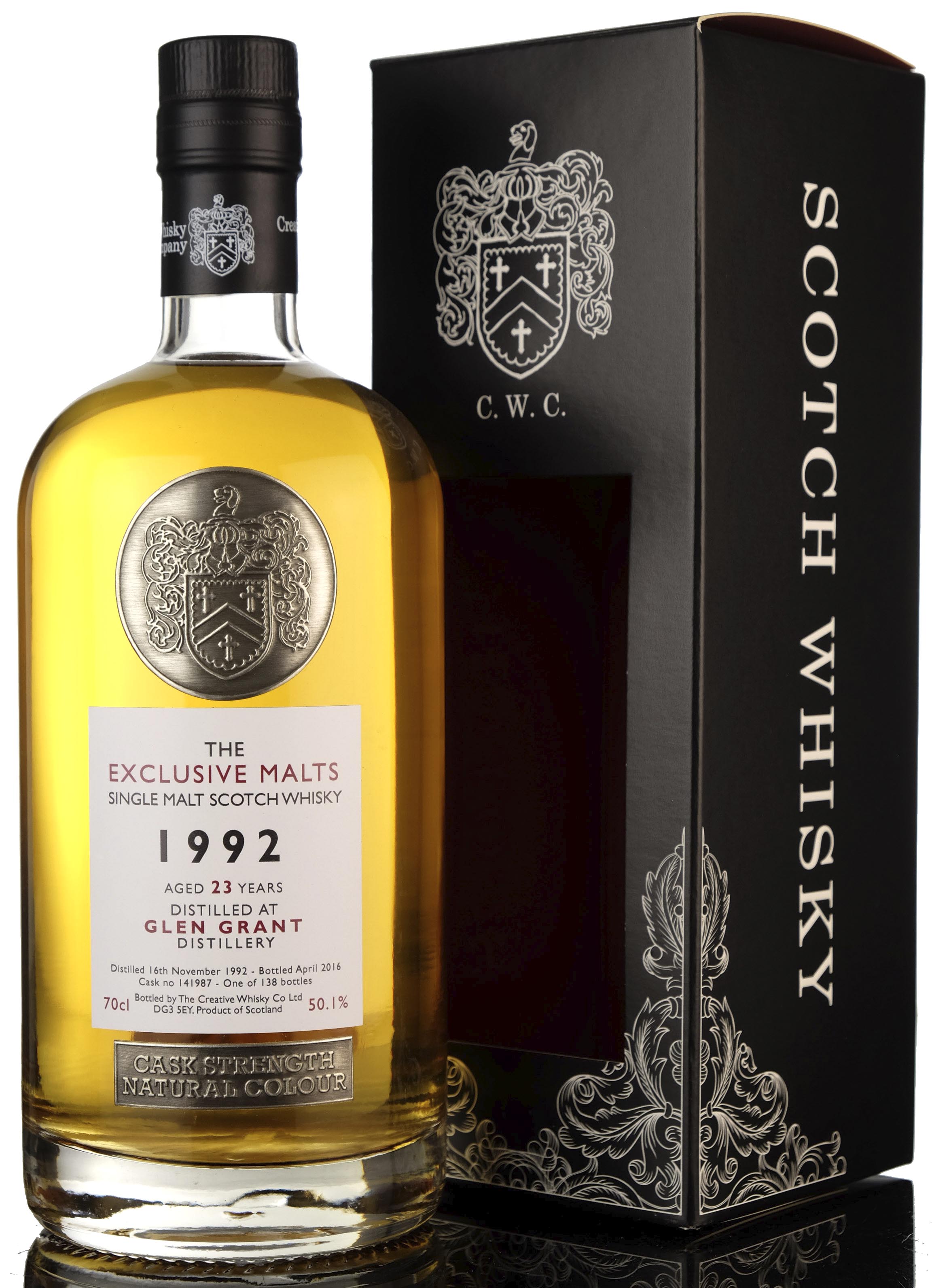 Glen Grant 1992-2016 - 23 Year Old - Exclusive Malts