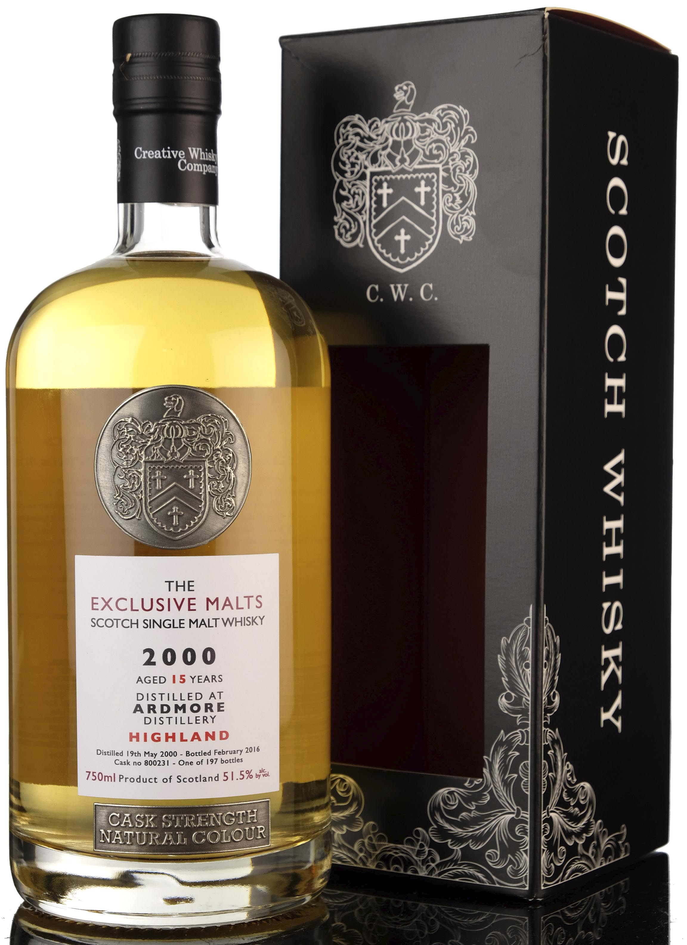 Ardmore 2000-2016 - 15 Year Old - Exclusive Malts- Cask 800231