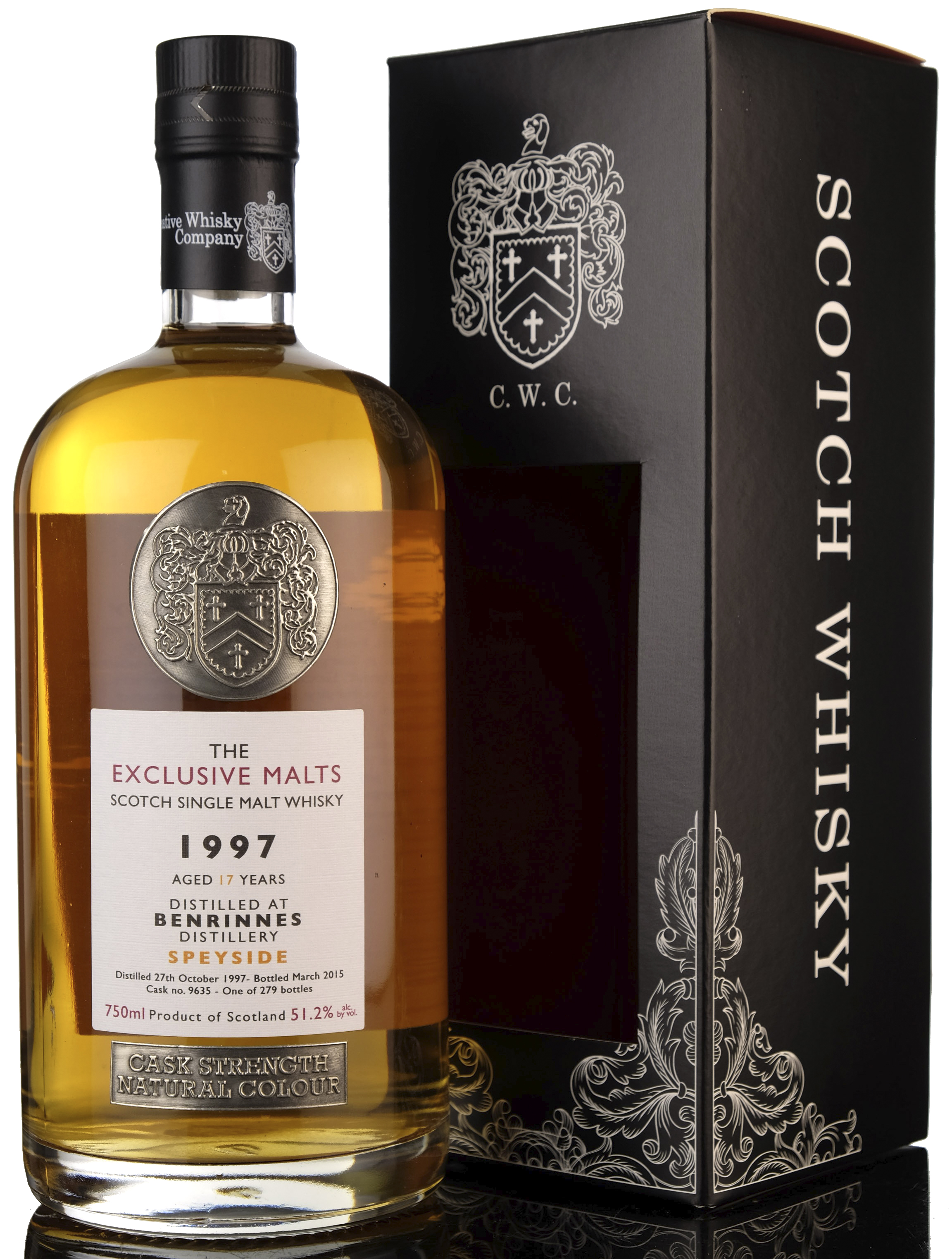 Benrinnes 1997-2015 - 17 Year Old - Exclusive Malts