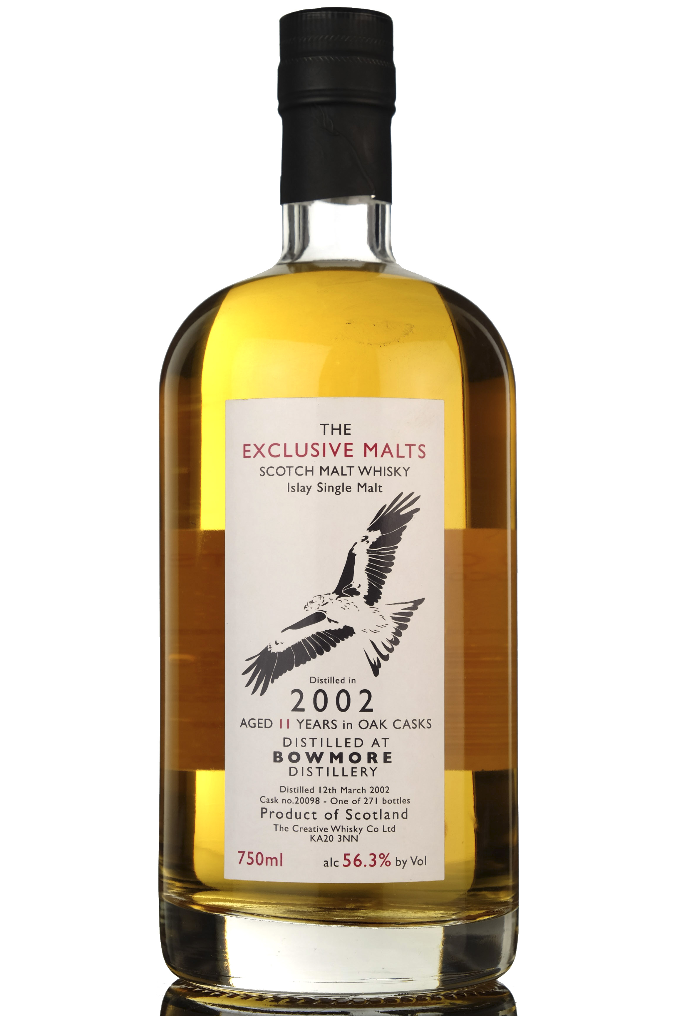 Bowmore 2002 - 11 Year Old - Exclusive Malts