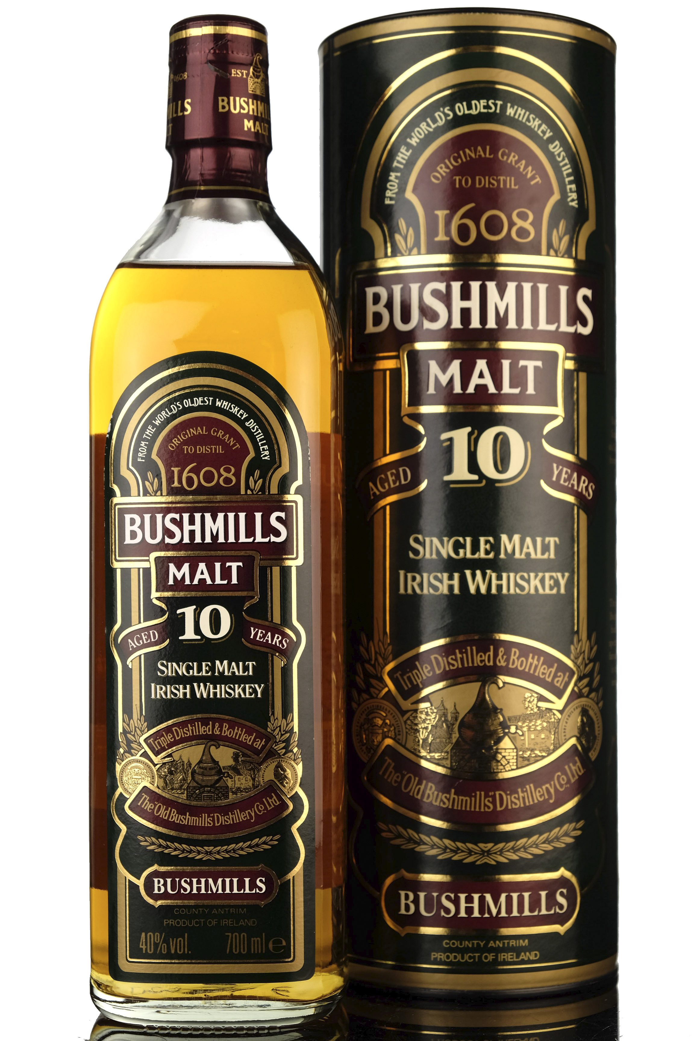 Bushmills 10 Year Old - Irish Whiskey