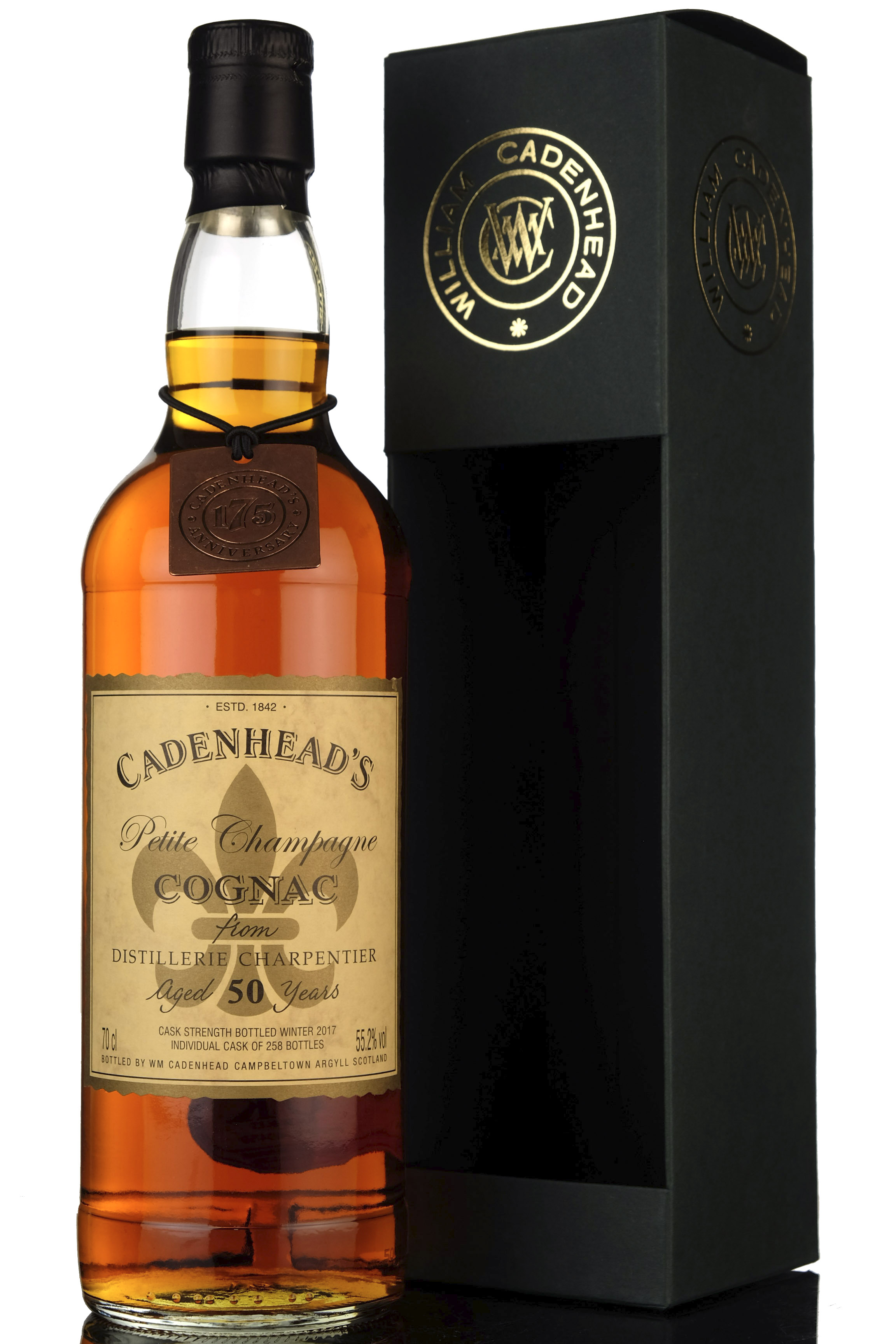 Charpentier 50 Year Old Cadenheads Cognac 175th Anniversary