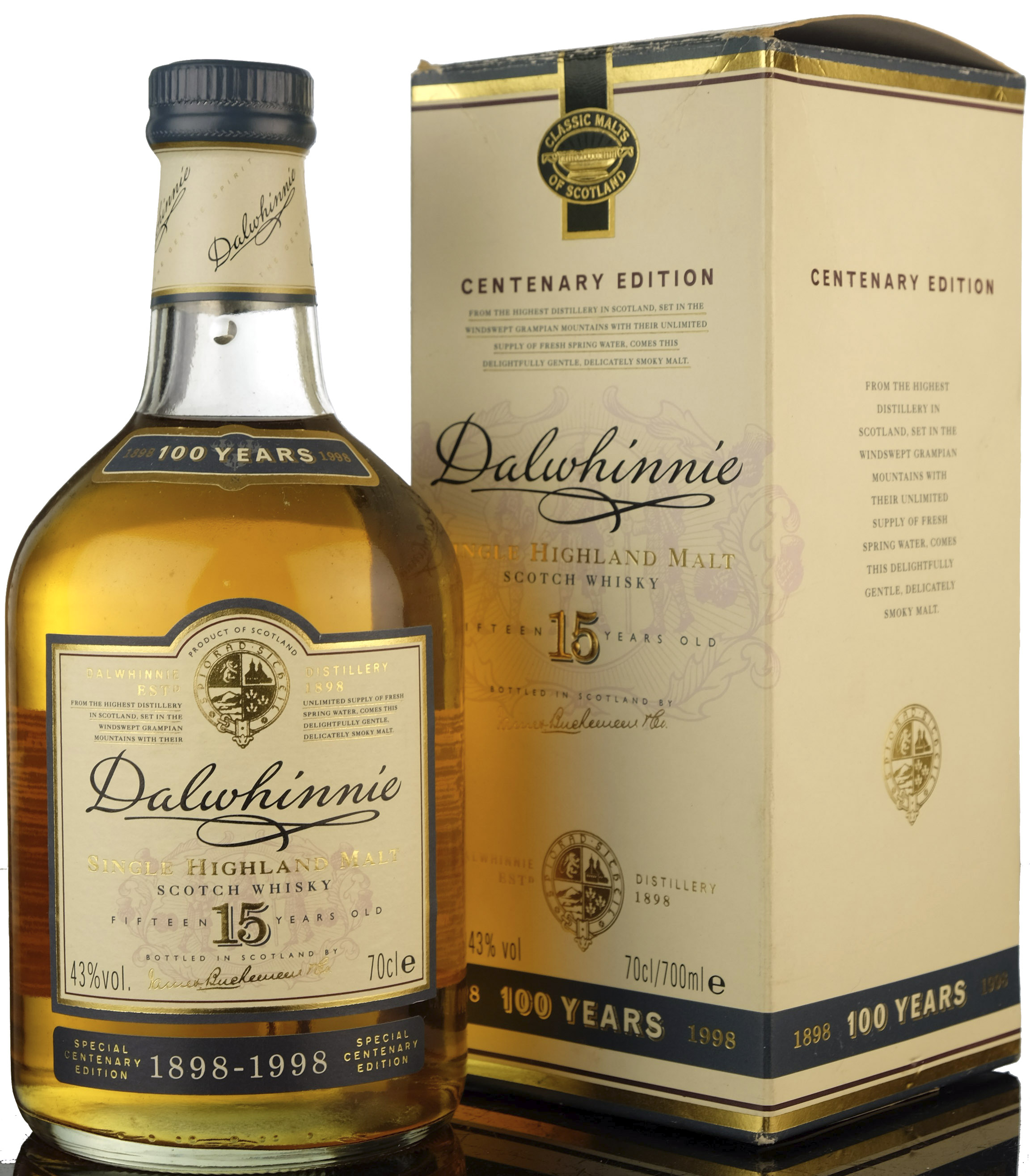 Dalwhinnie 15 Year Old - Centenary