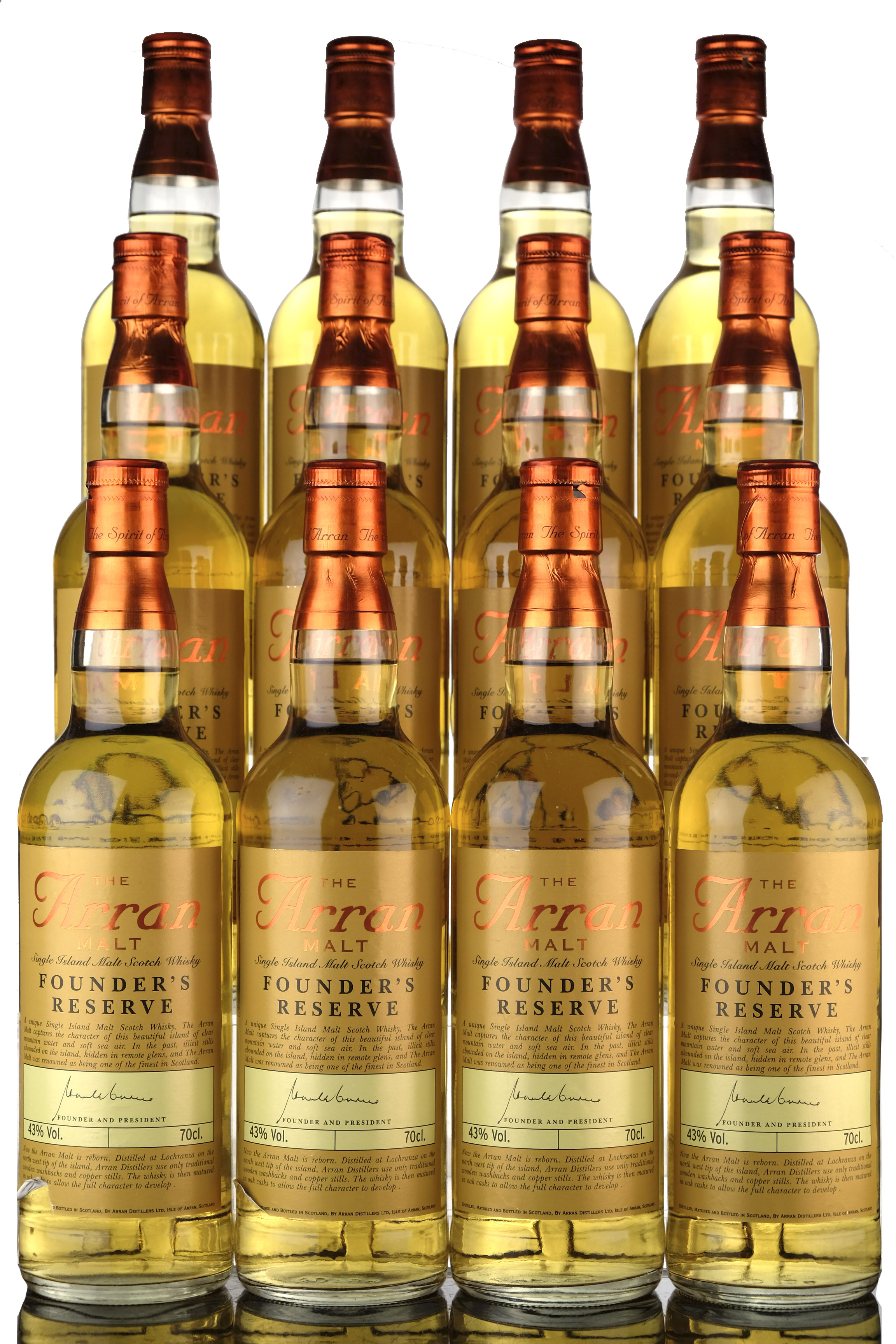 12 x Arran Founders Reserve