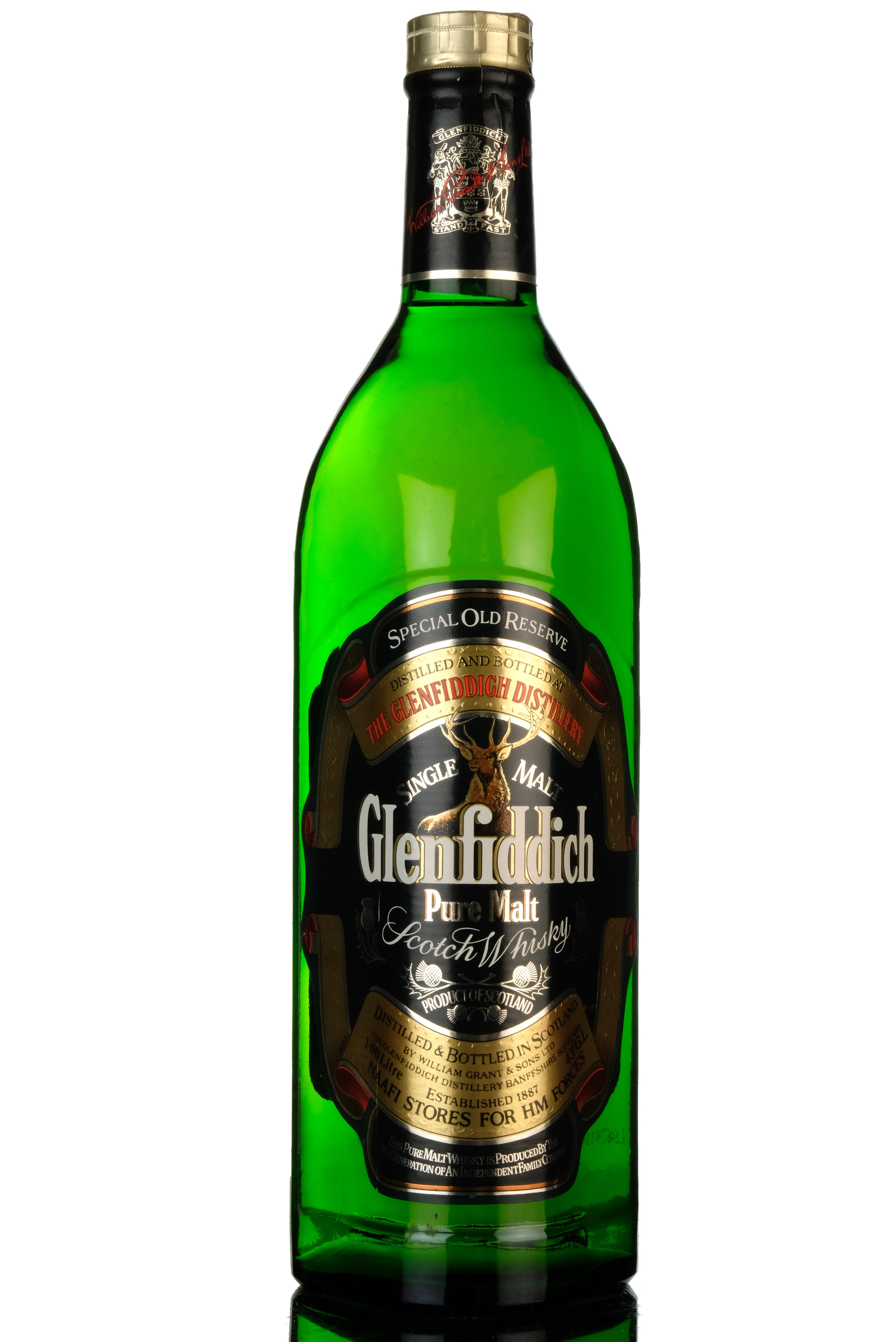 Glenfiddich Pure Malt Naafi Store For Hm Force