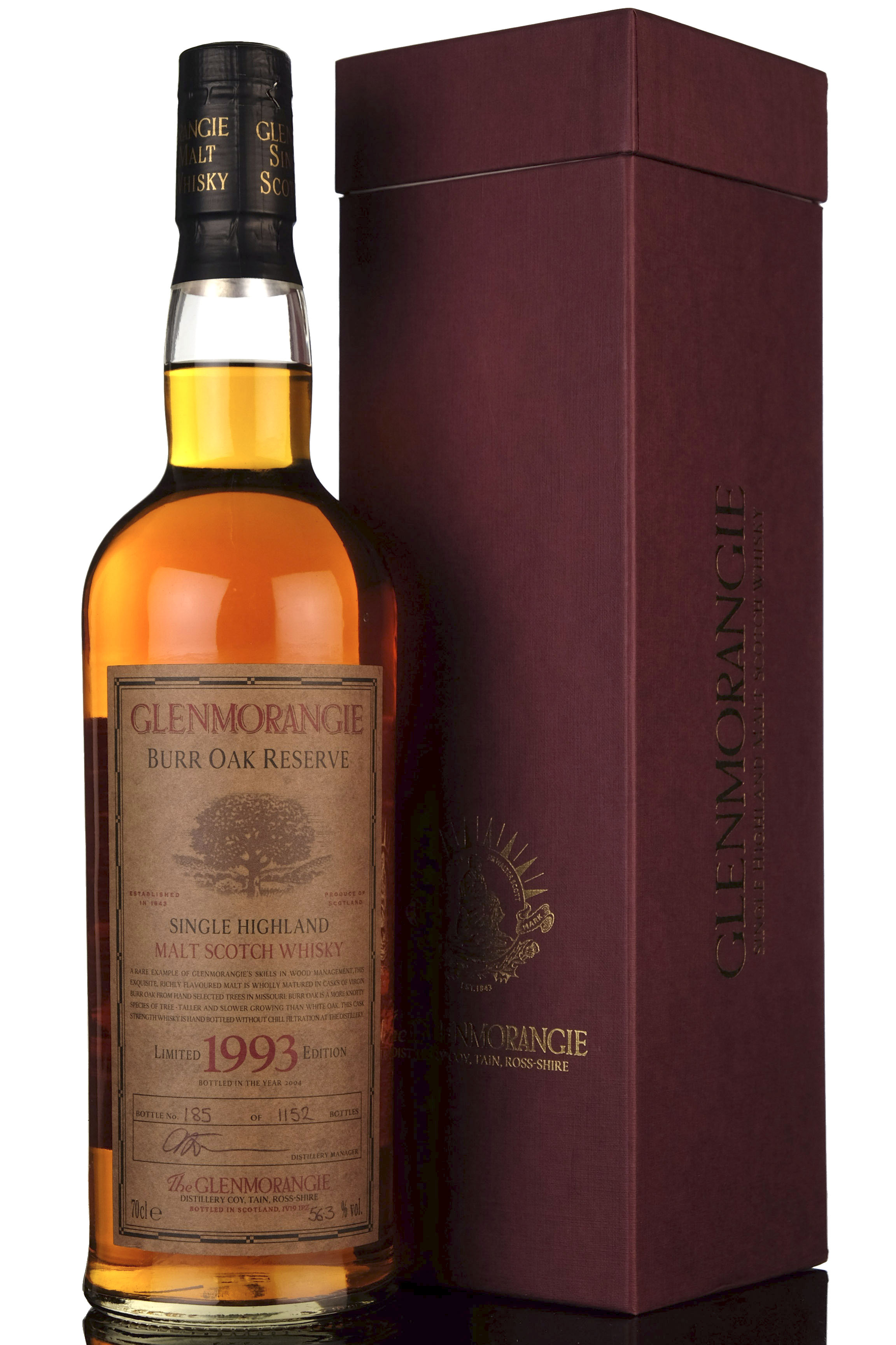 Glenmorangie 1993-2004 - Burr Oak