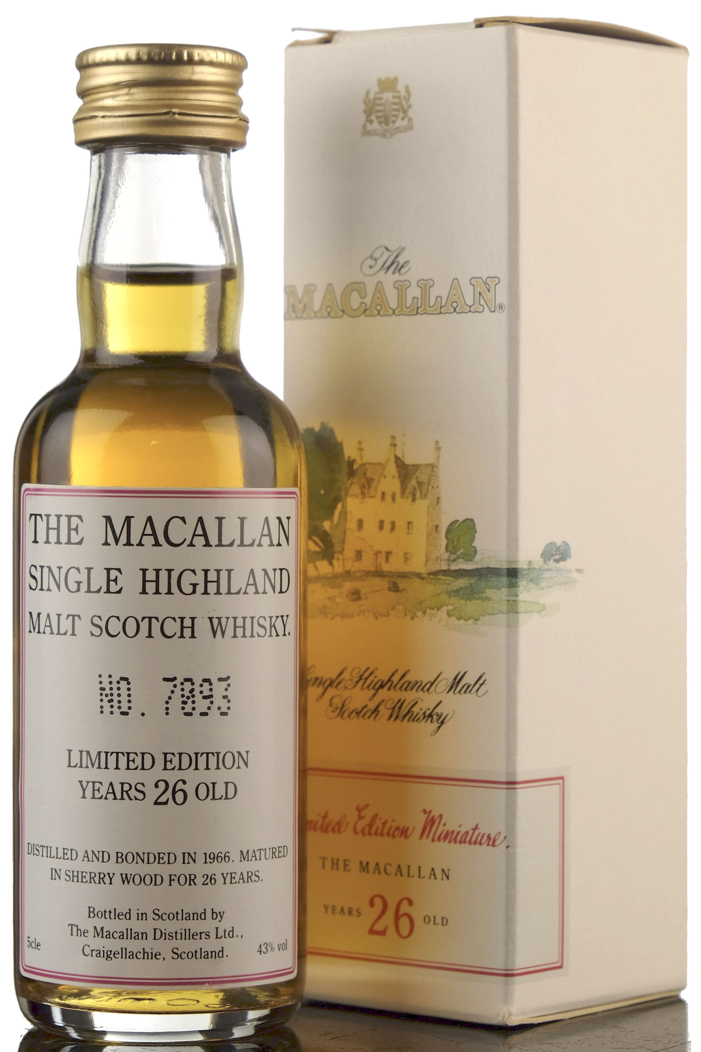 Macallan 1966 - 26 Year Old - Miniature