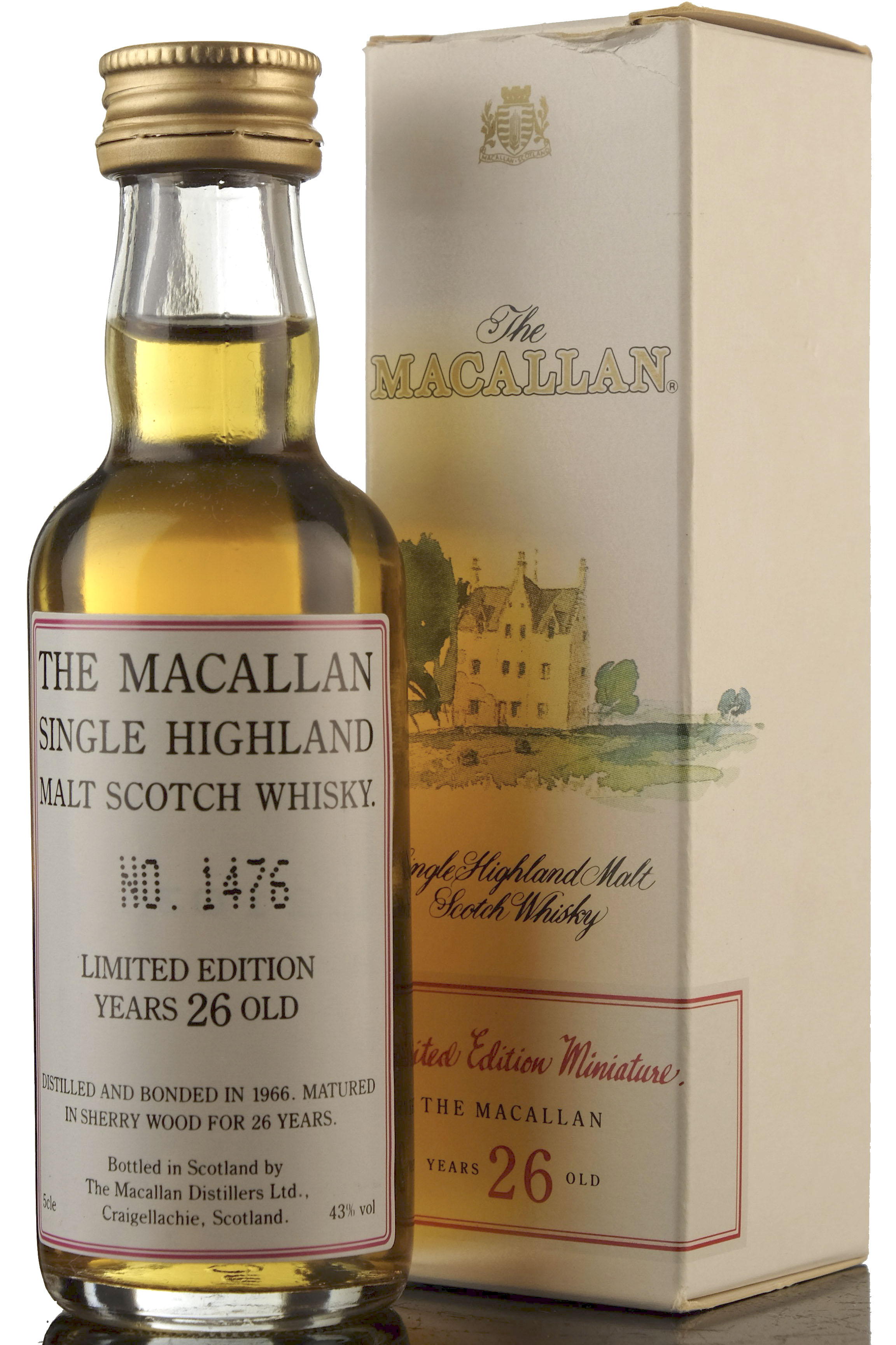 Macallan 1966 - 26 Year Old - Miniature