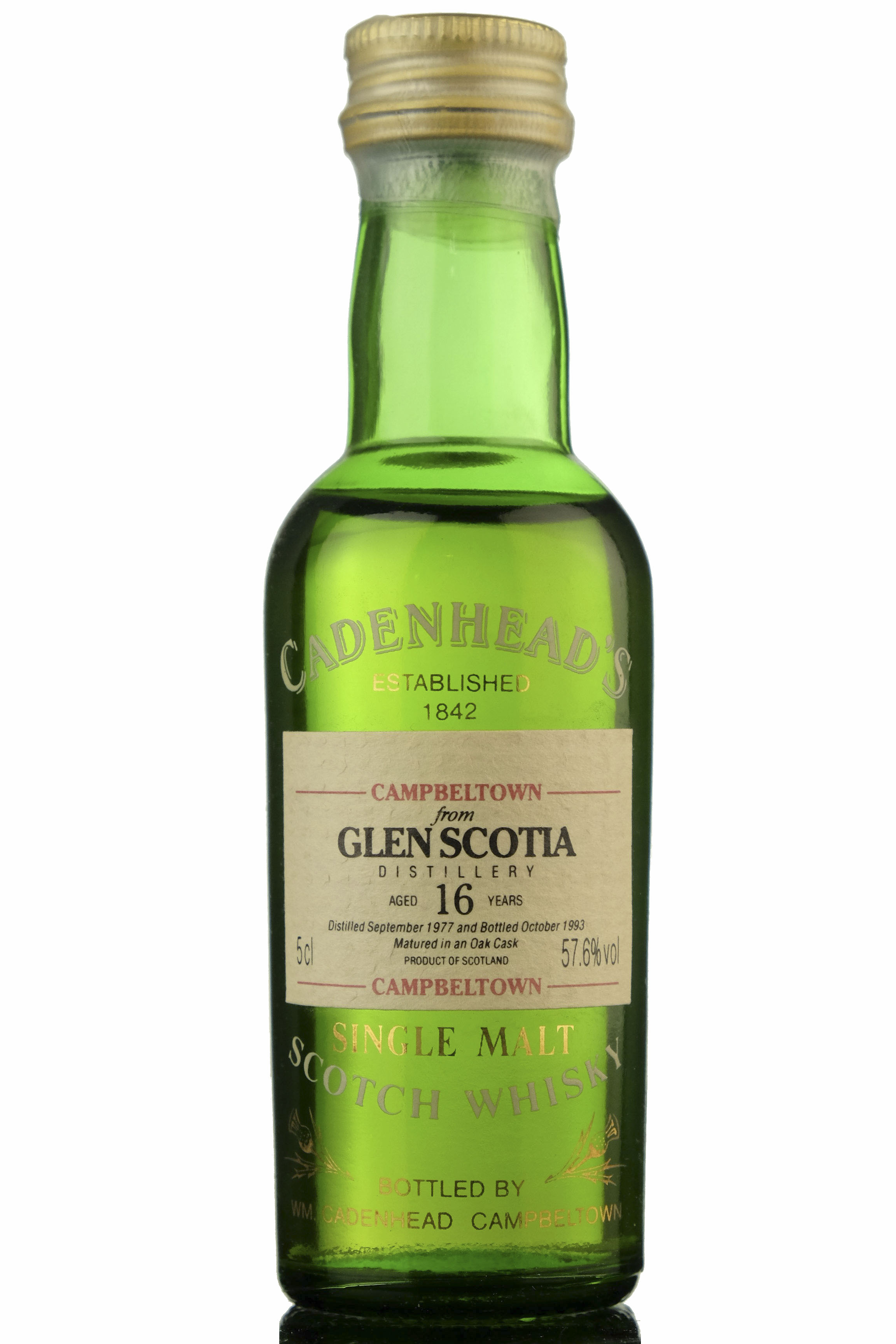 Glen Scotia 1977-1993 - 16 Year Old - Cadenheads Miniature
