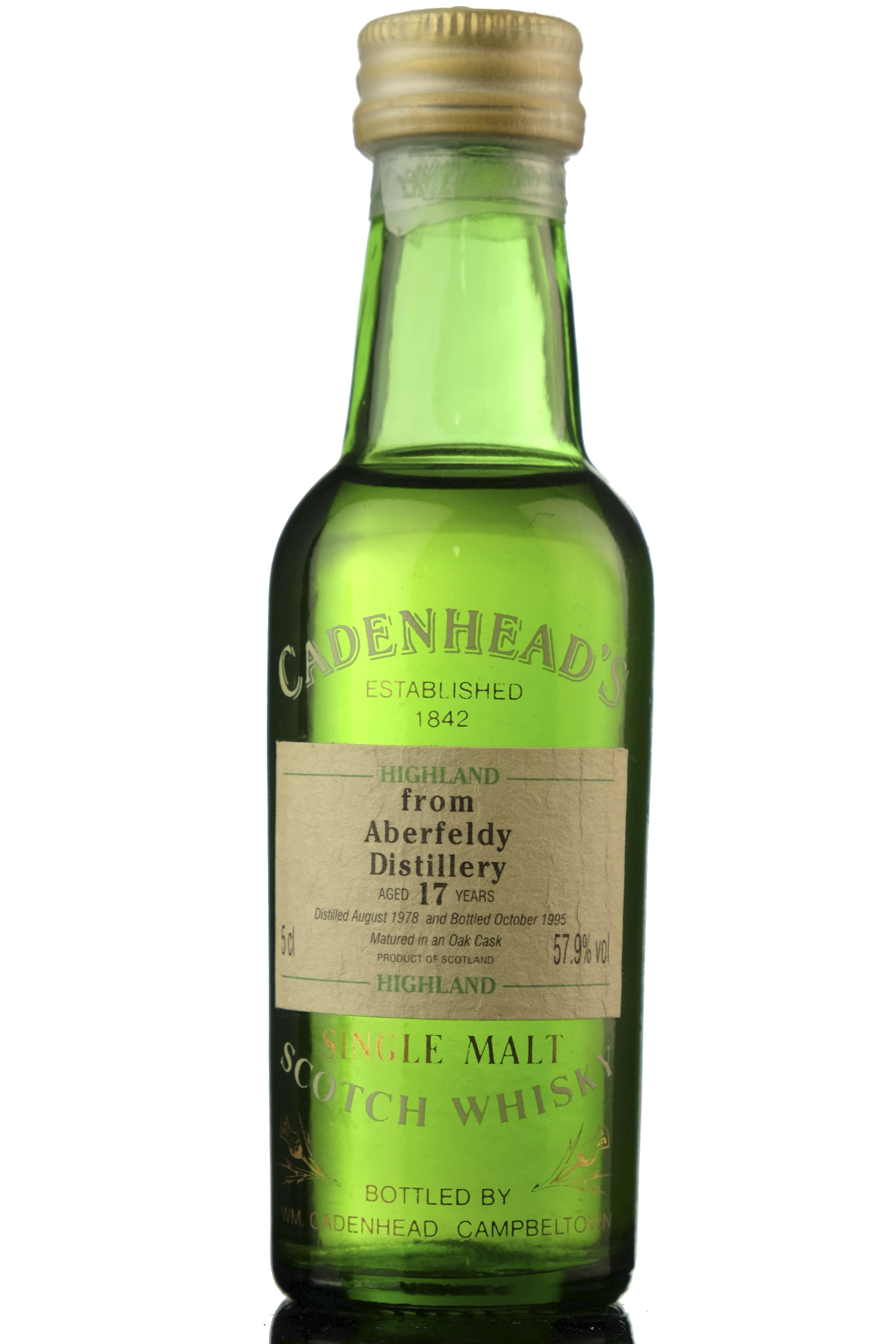 Aberfeldy 1978-1995 - 17 Year Old - Cadenheads Miniature