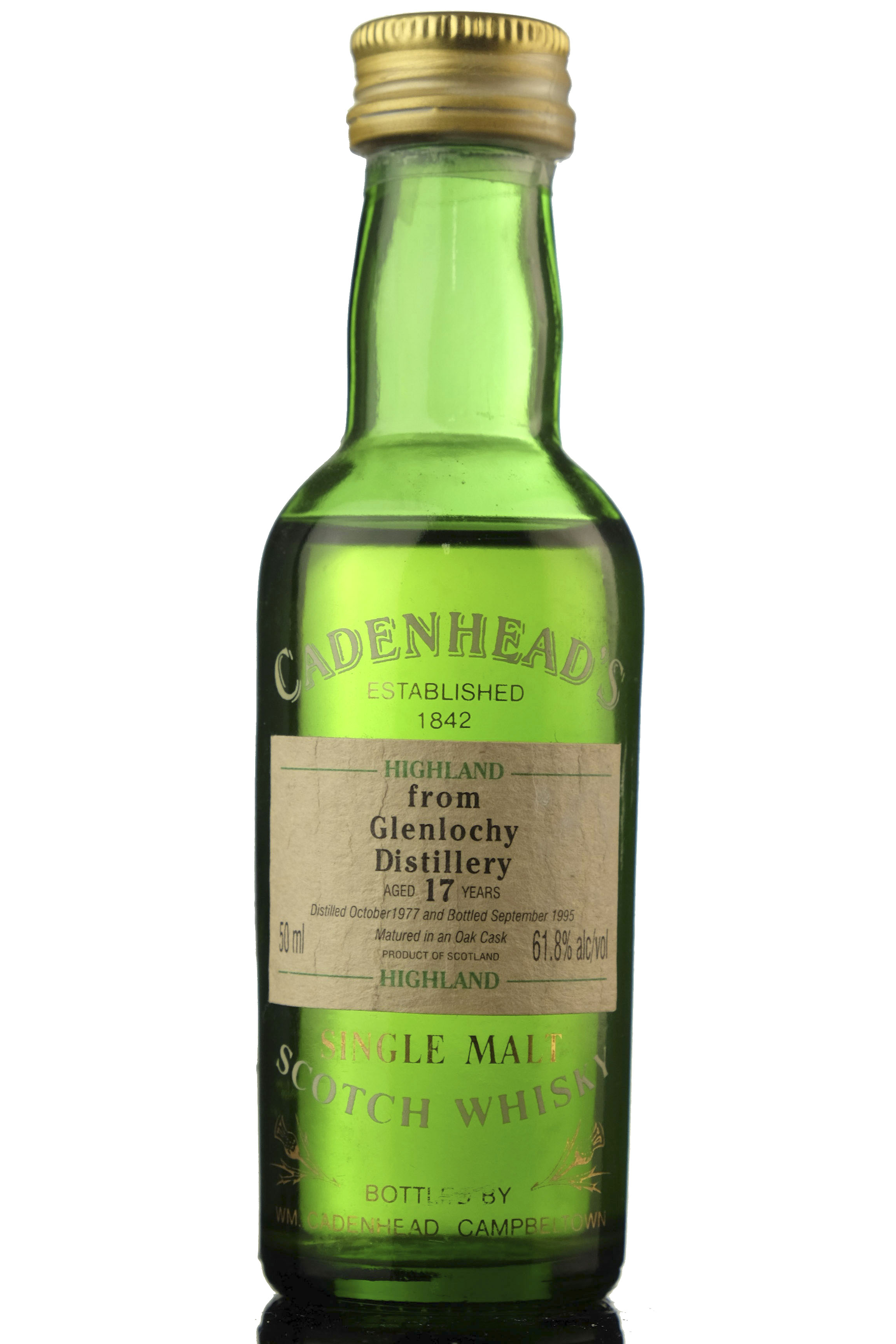 Glenlochy 1977-1995 - 17 Year Old - Cadenheads Miniature