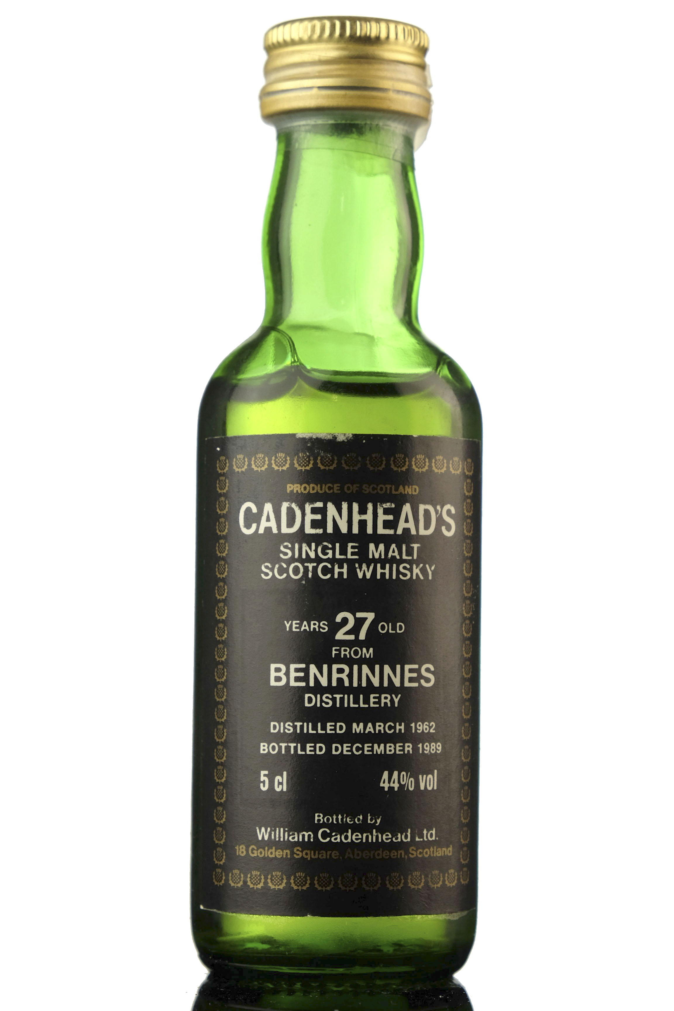 Benrinnes 1962-1989 - 27 Year Old - Cadenheads Miniature