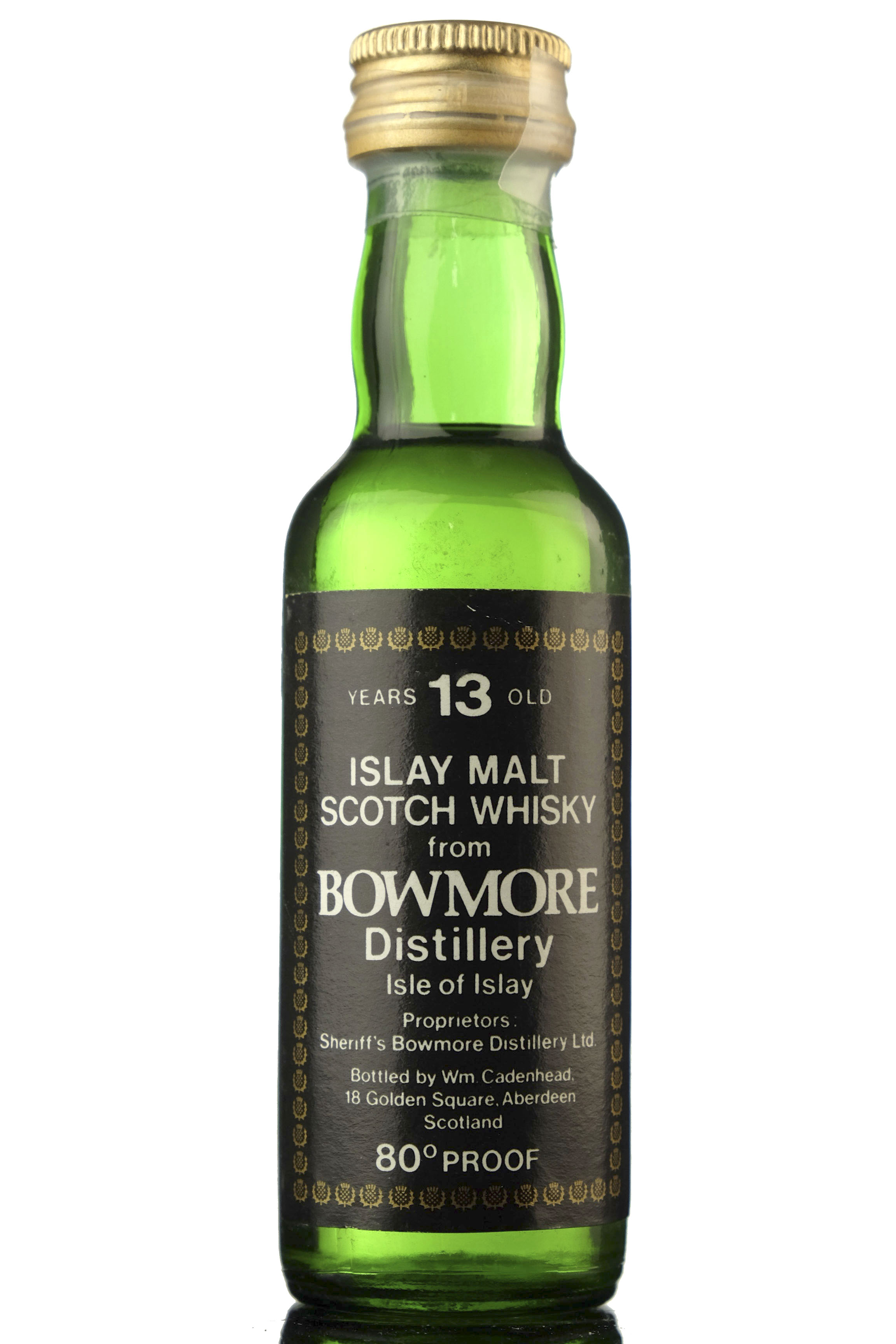 Bowmore 13 Year Old - Cadenhead Miniature