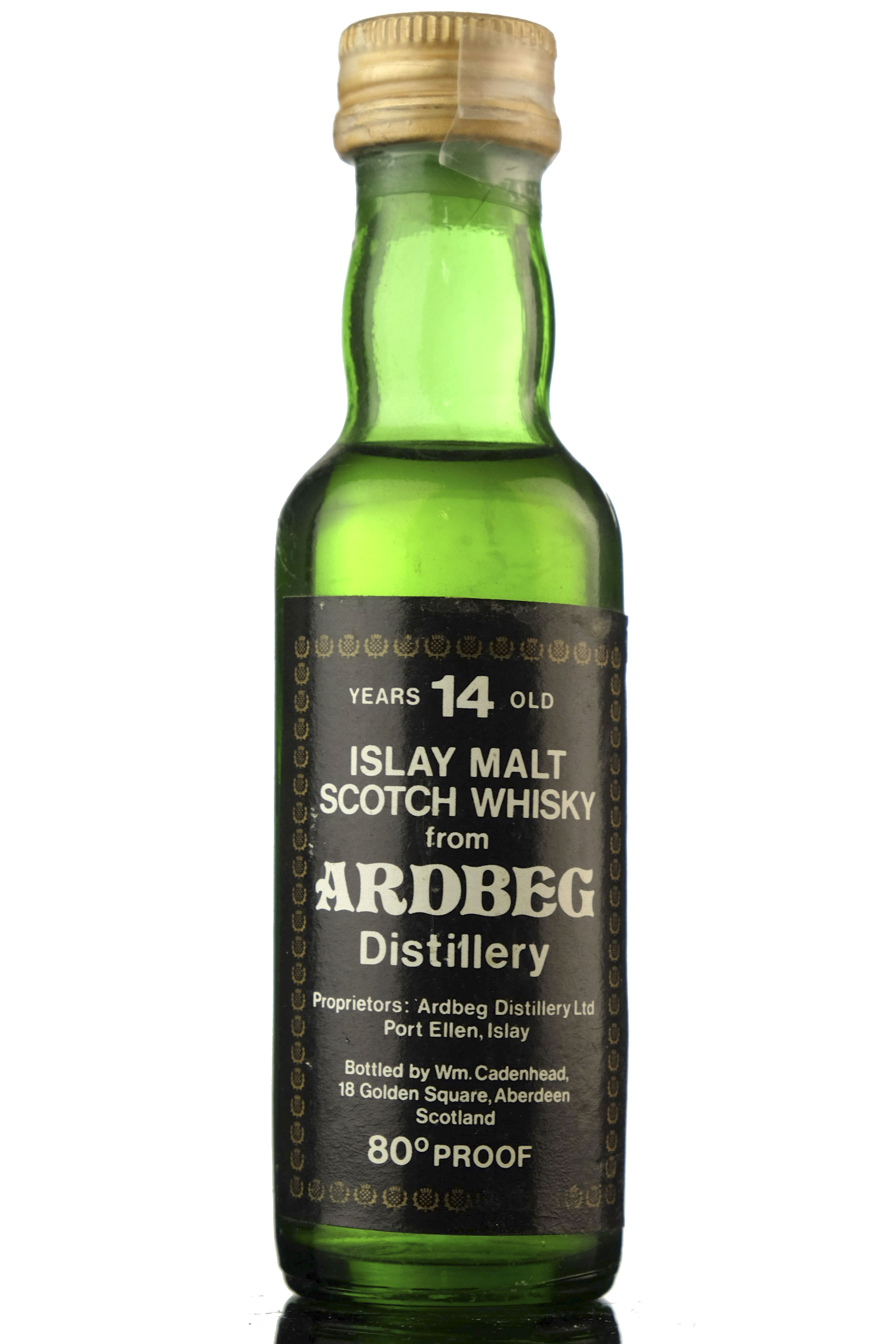 Ardbeg 14 Year Old - Cadenheads Miniature