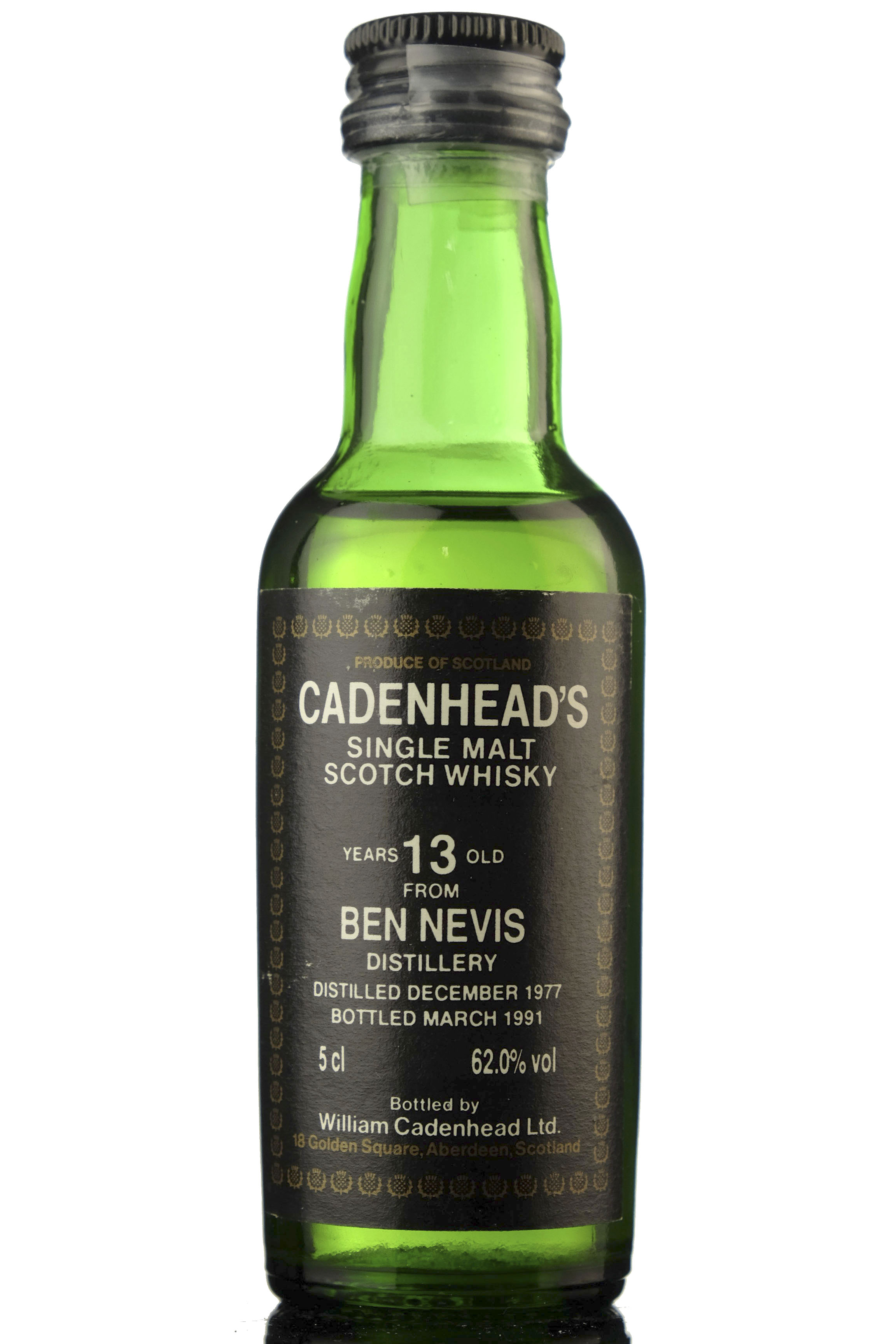 Ben Nevis 1977-1991 - 13 Year Old - Cadenheads Miniature
