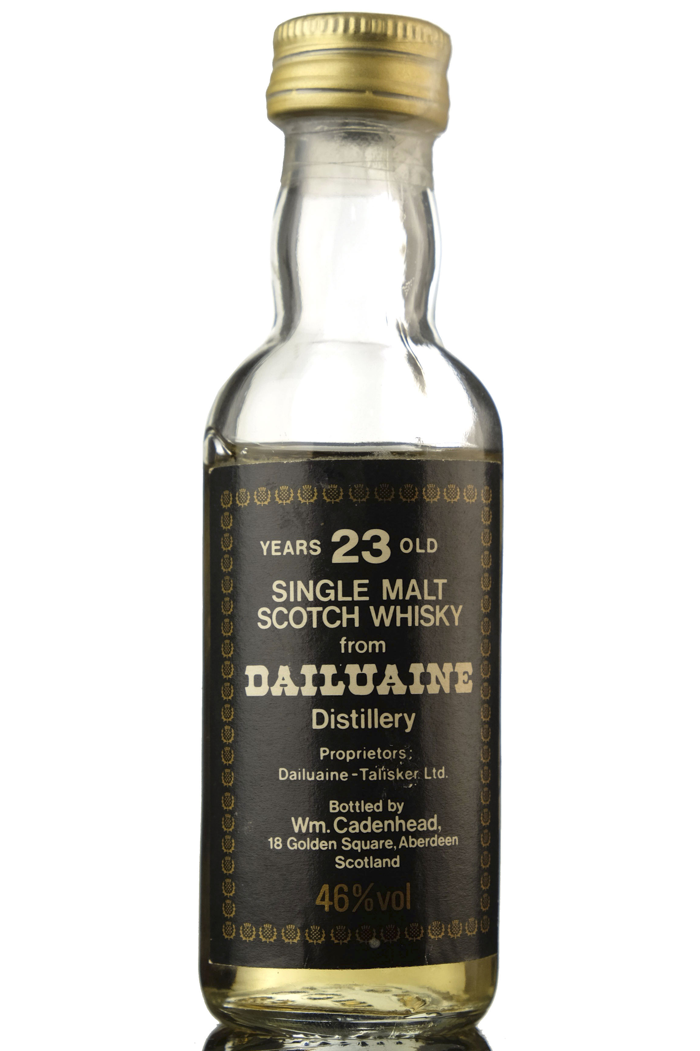 Dailuaine 23 Year Old - Cadenheads Miniature
