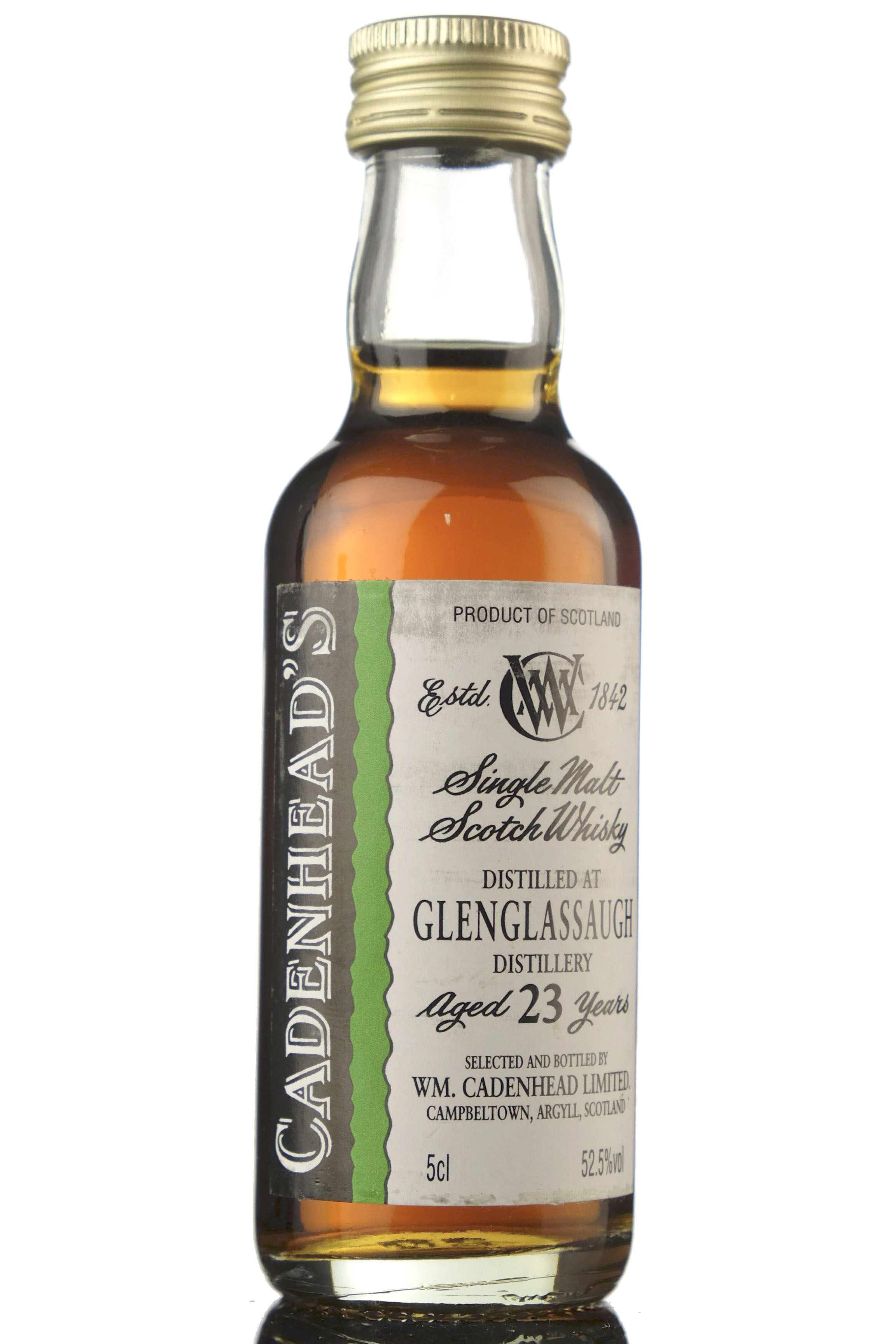 Glenglassaugh 23 Year Old - Cadenheads Miniature