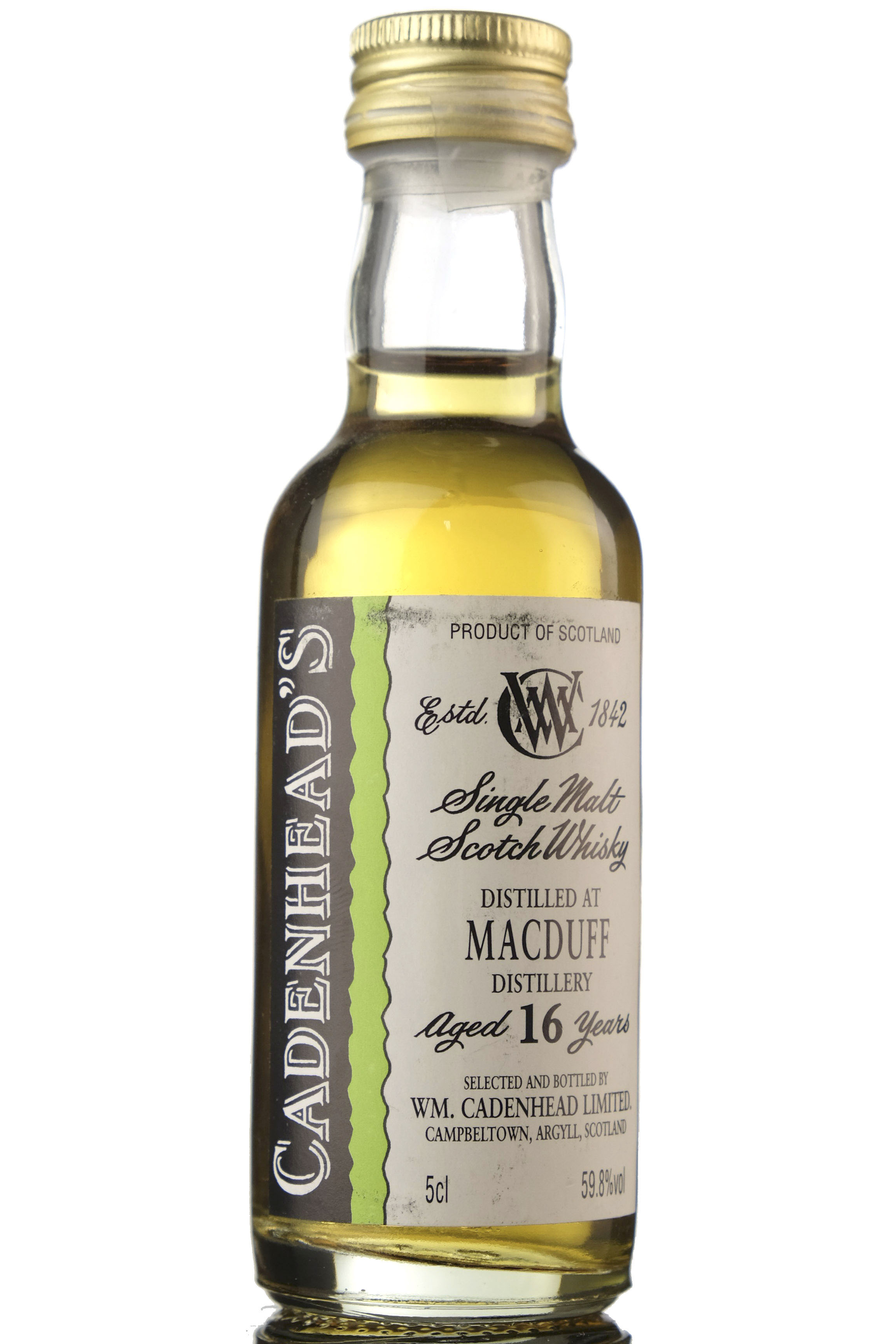 Macduff 16 Year Old - Cadenheads Miniature