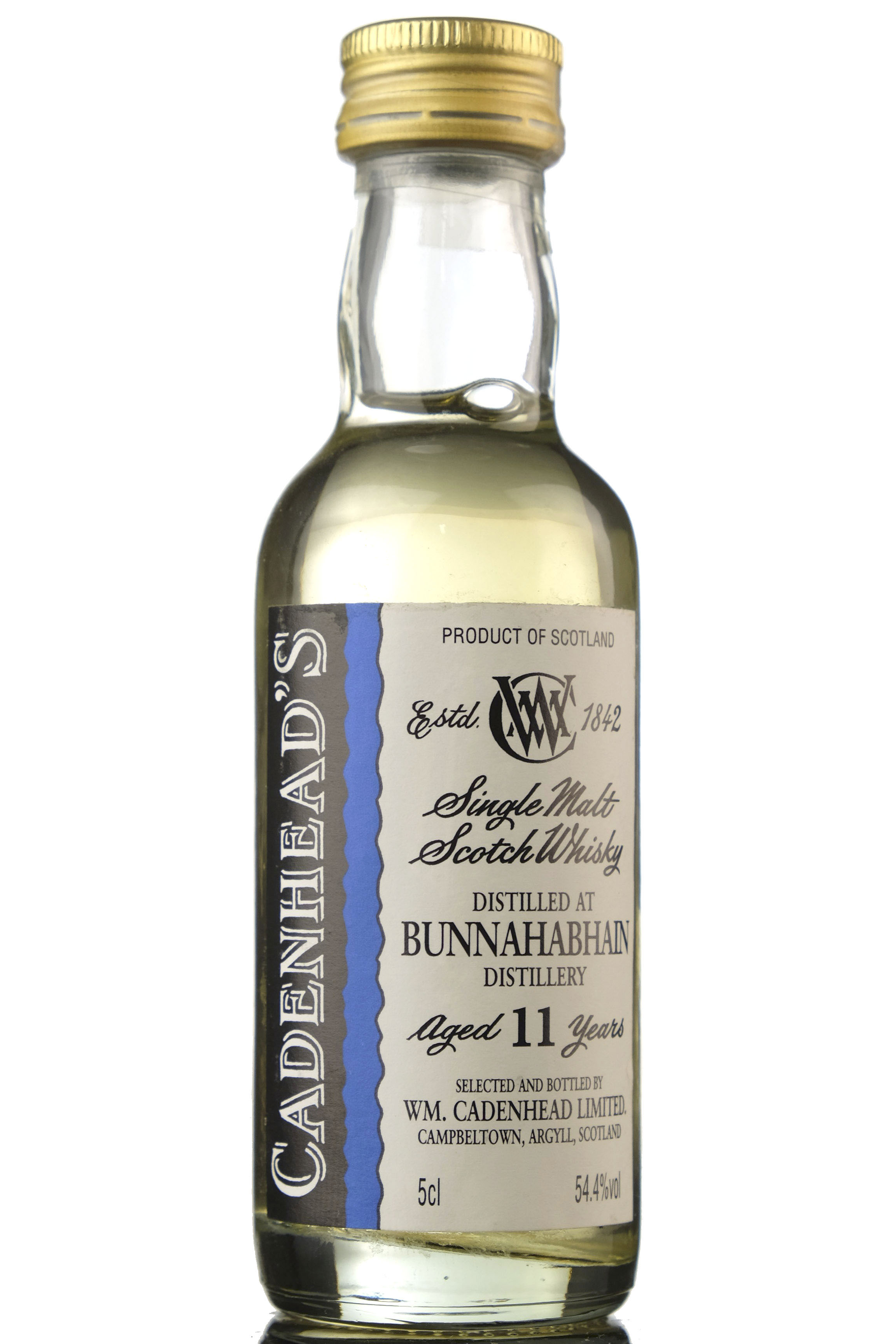 Bunnahabhain 11 Year Old - Cadenheads Miniature