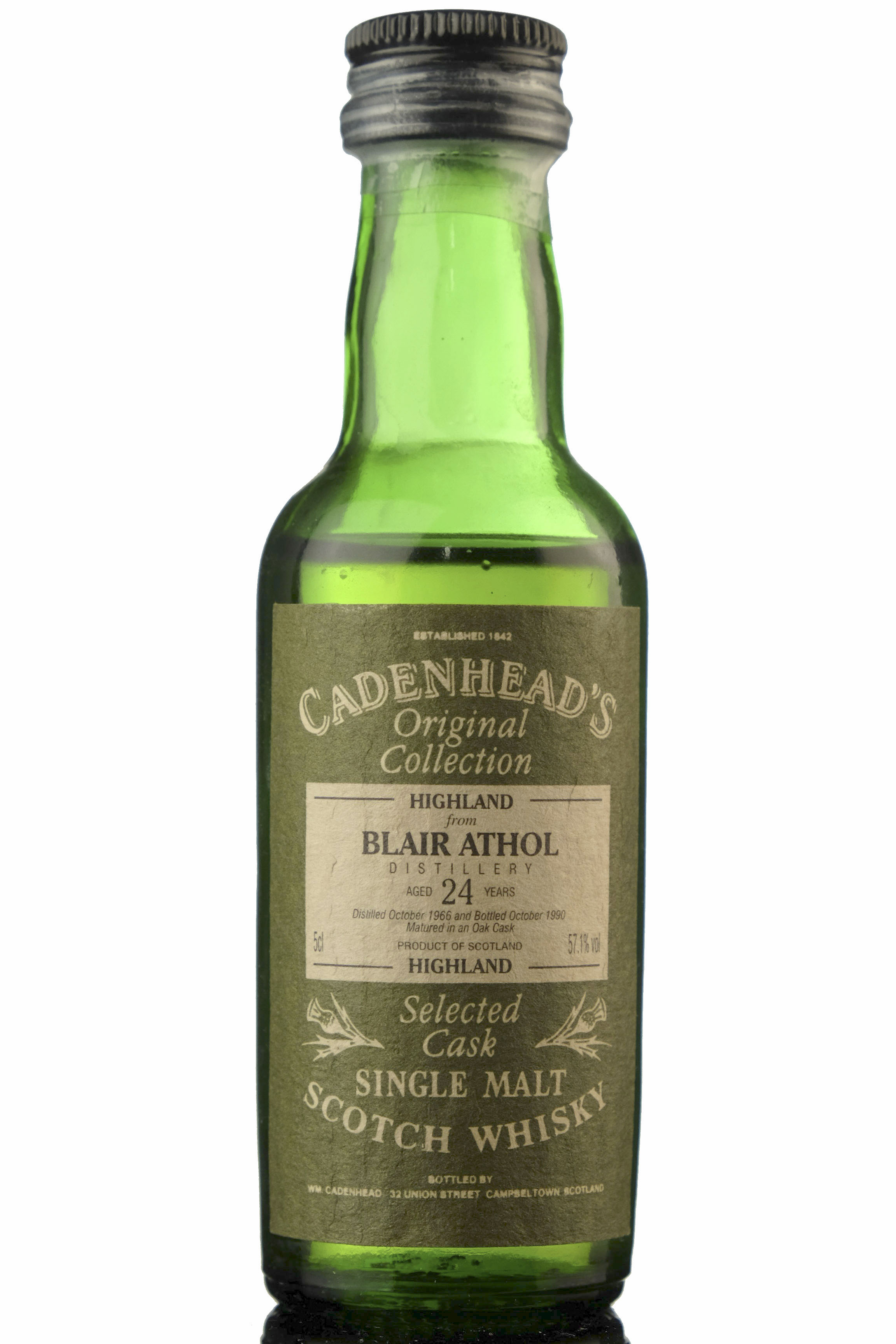 Blair Athol 1966-1990 - 24 Year Old - Cadenheads Miniature