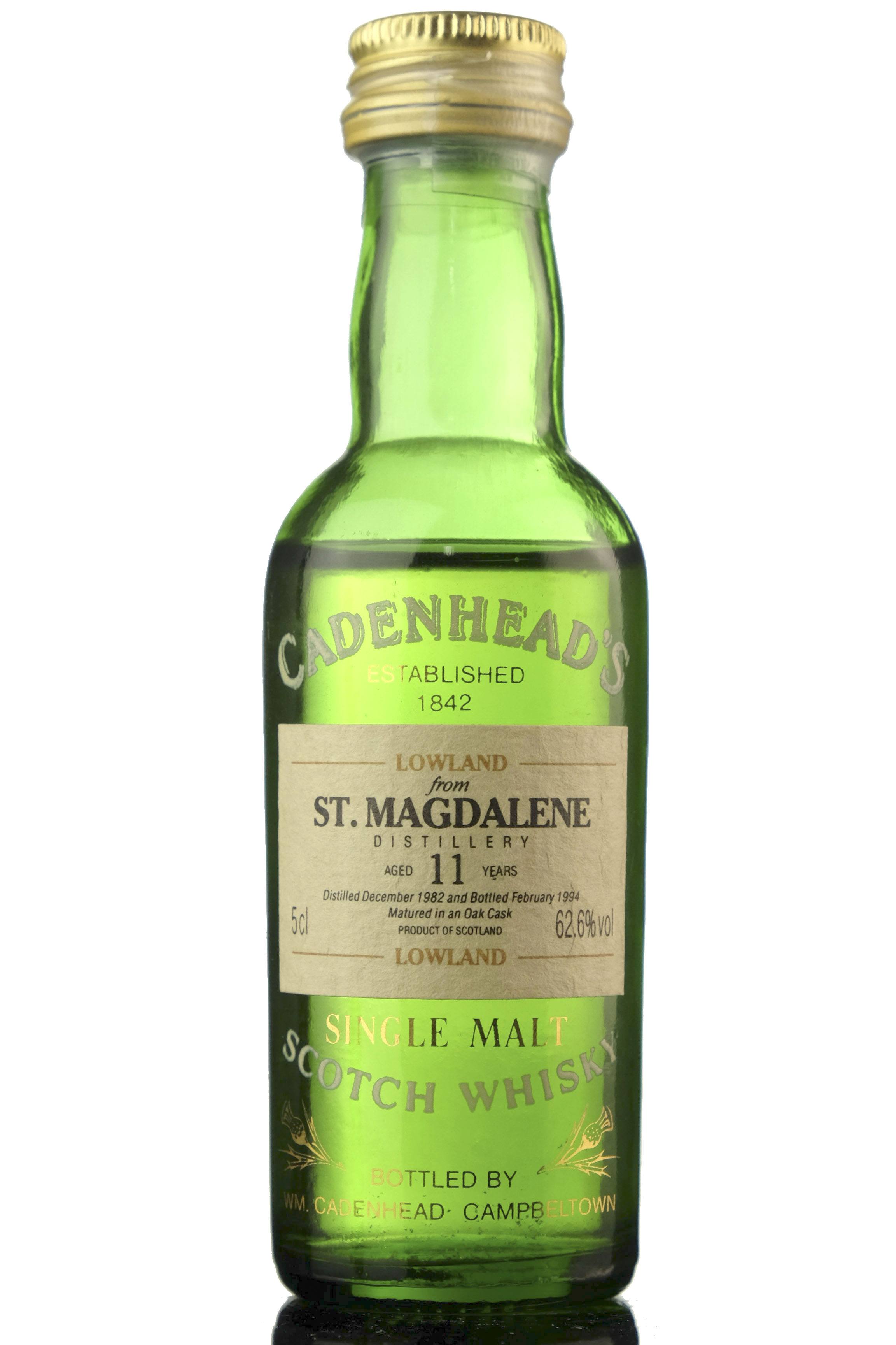 St Magdalene 1982-1994 - 11 Year Old - Cadenheads Miniature