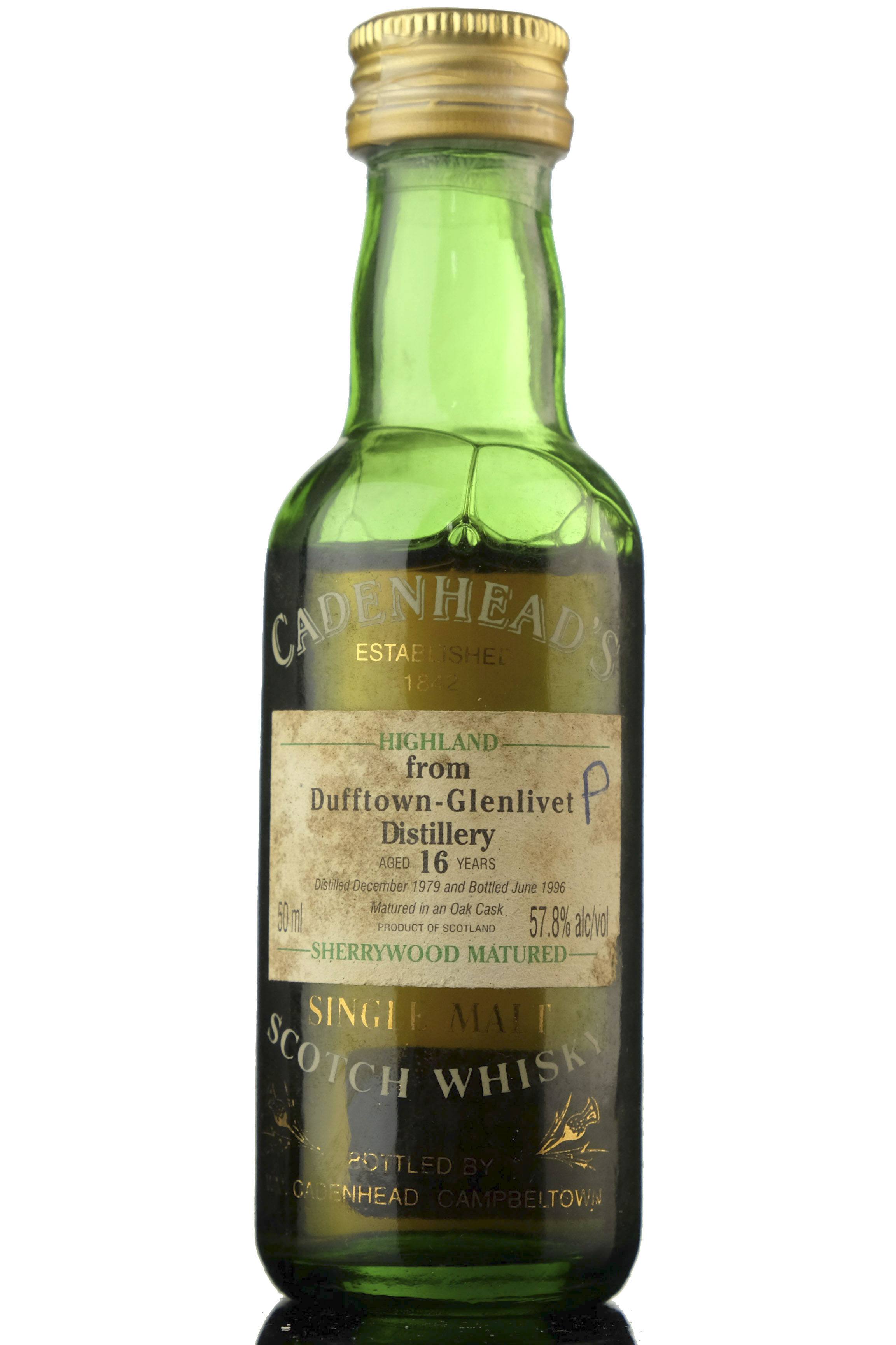 Dufftown-Glenlivet 1979-1996 - 16 Year Old - Cadenheads Miniature