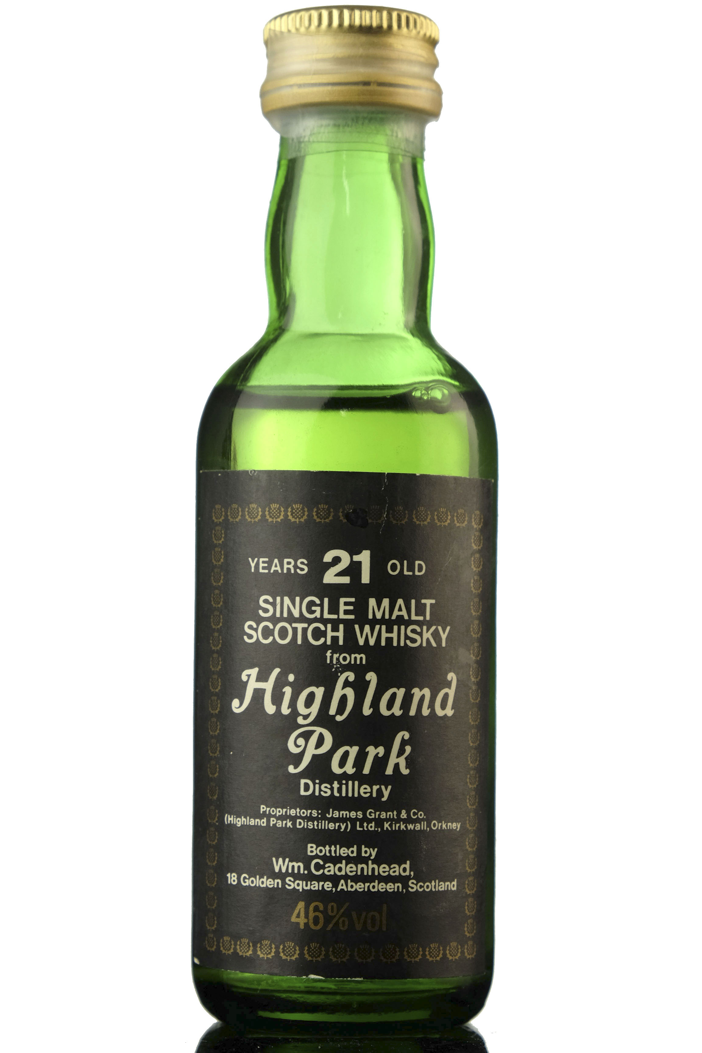 Highland Park 21 Year Old - Cadenheads Miniature