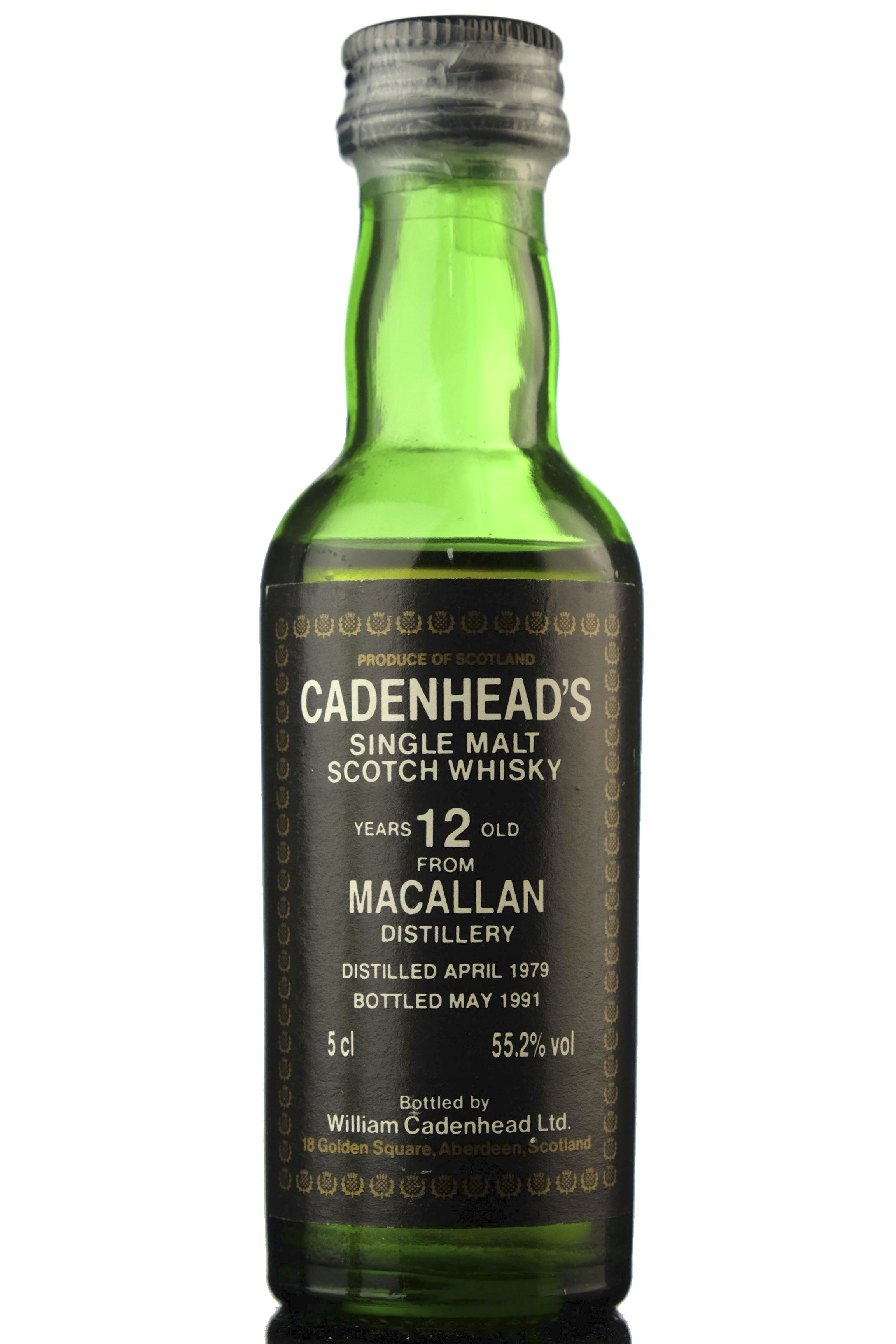 Macallan 1979-1991 - 12 Year Old - Cadenheads Miniature