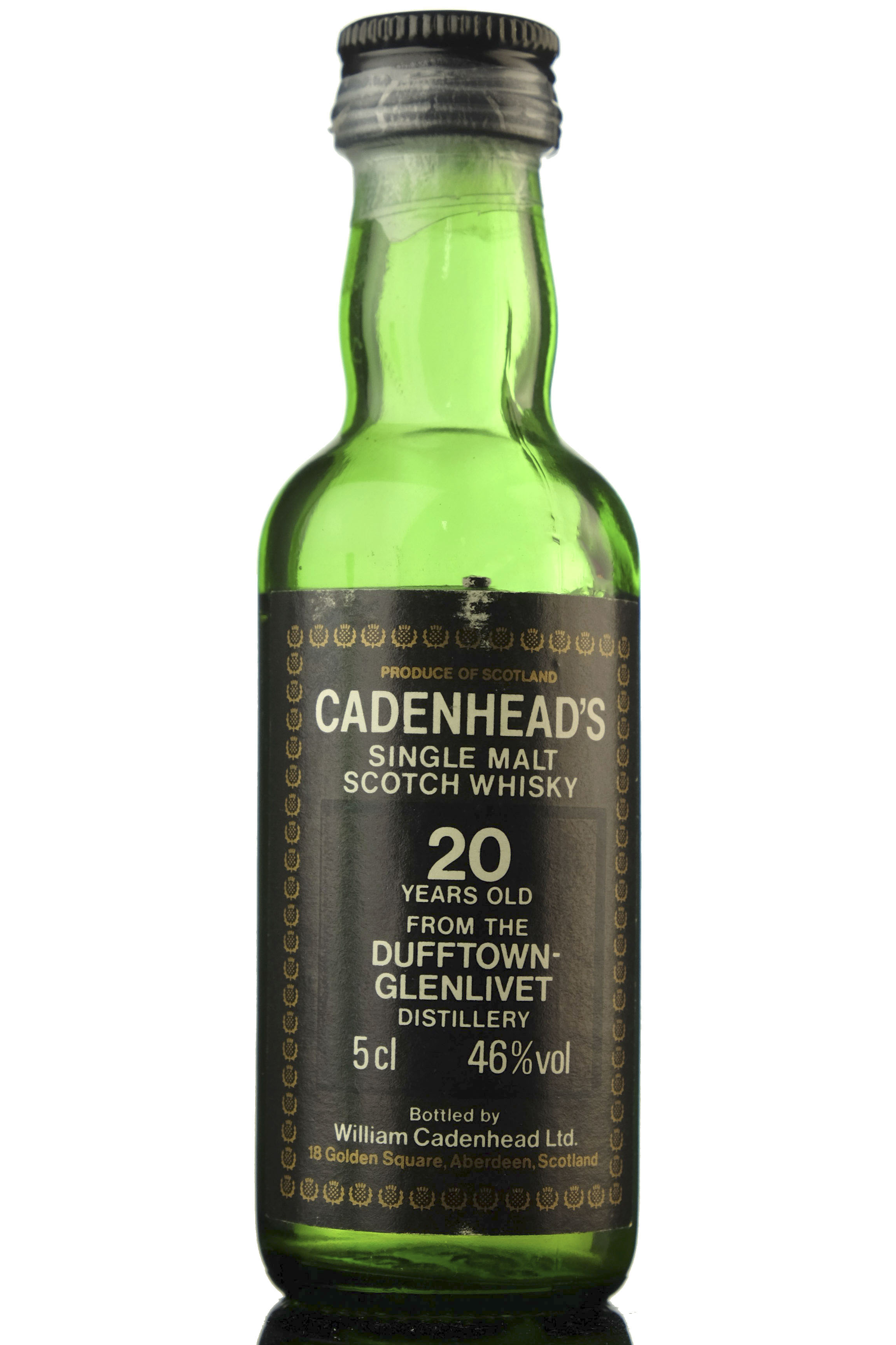 Dufftown-Glenlivet 20 Year Old - Cadenheads Miniature
