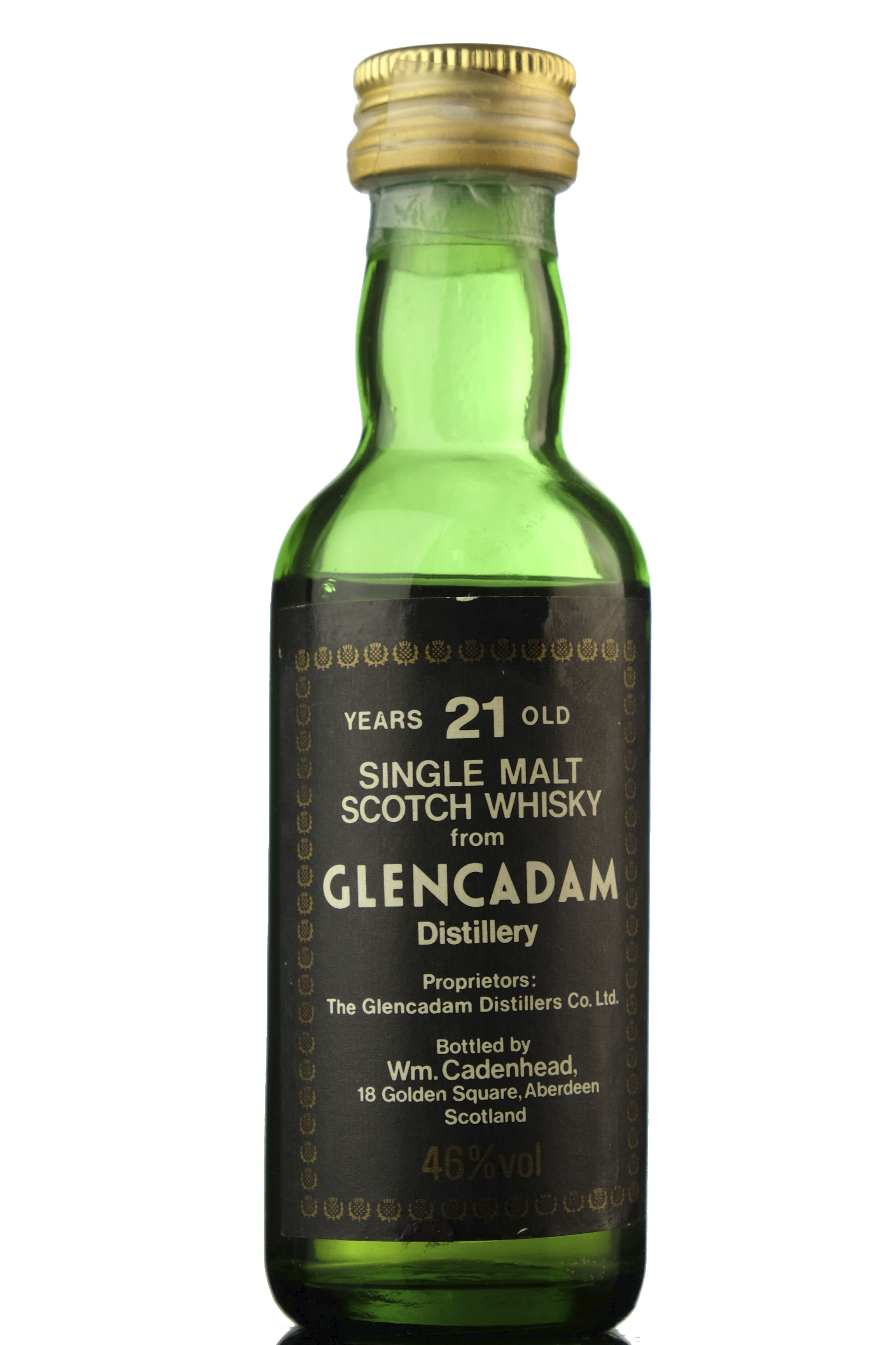 Glencadam 21 Year Old - Cadenheads Miniature
