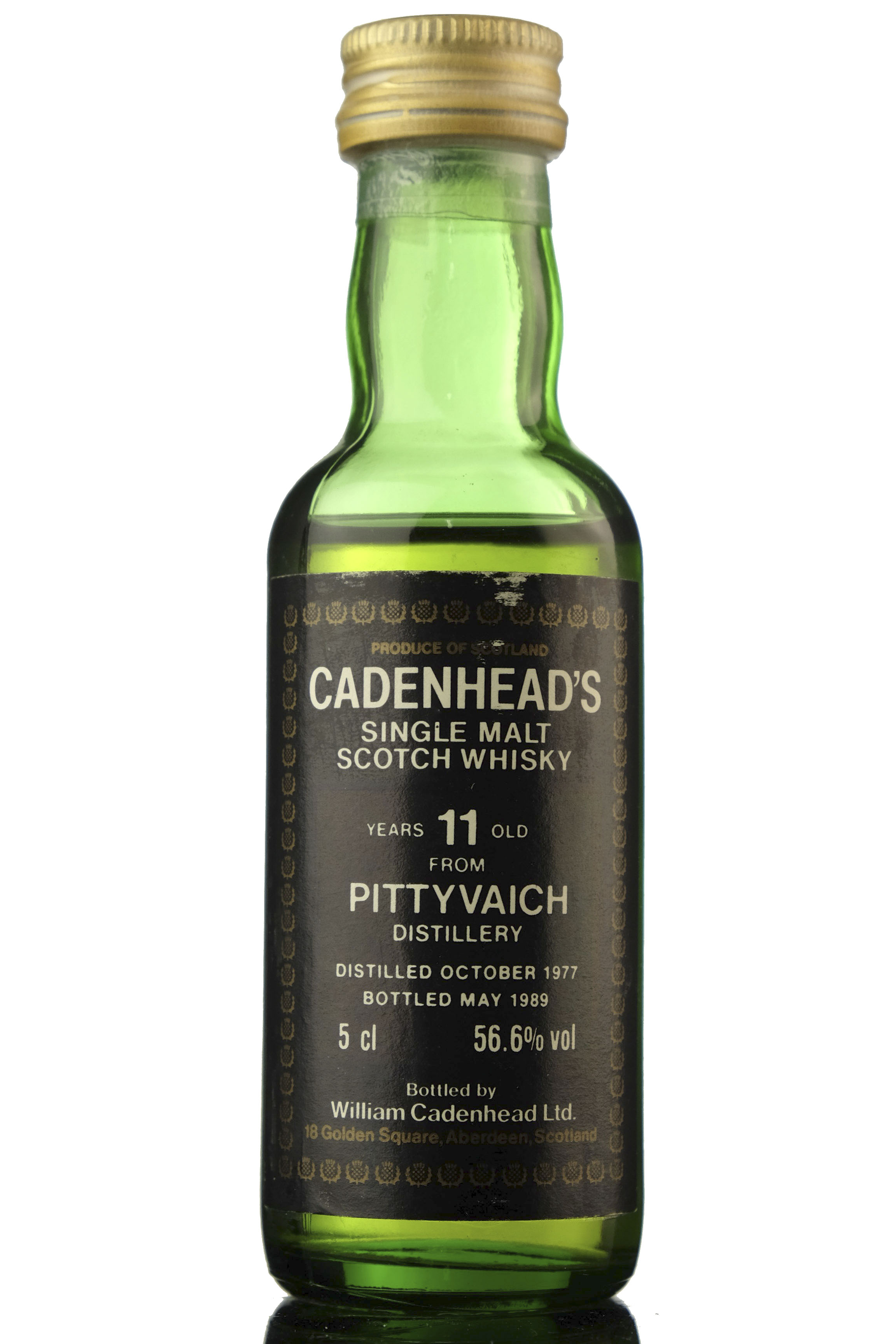 Pittyvaich 1977-1989 - 11 Year Old - Cadenheads Miniature