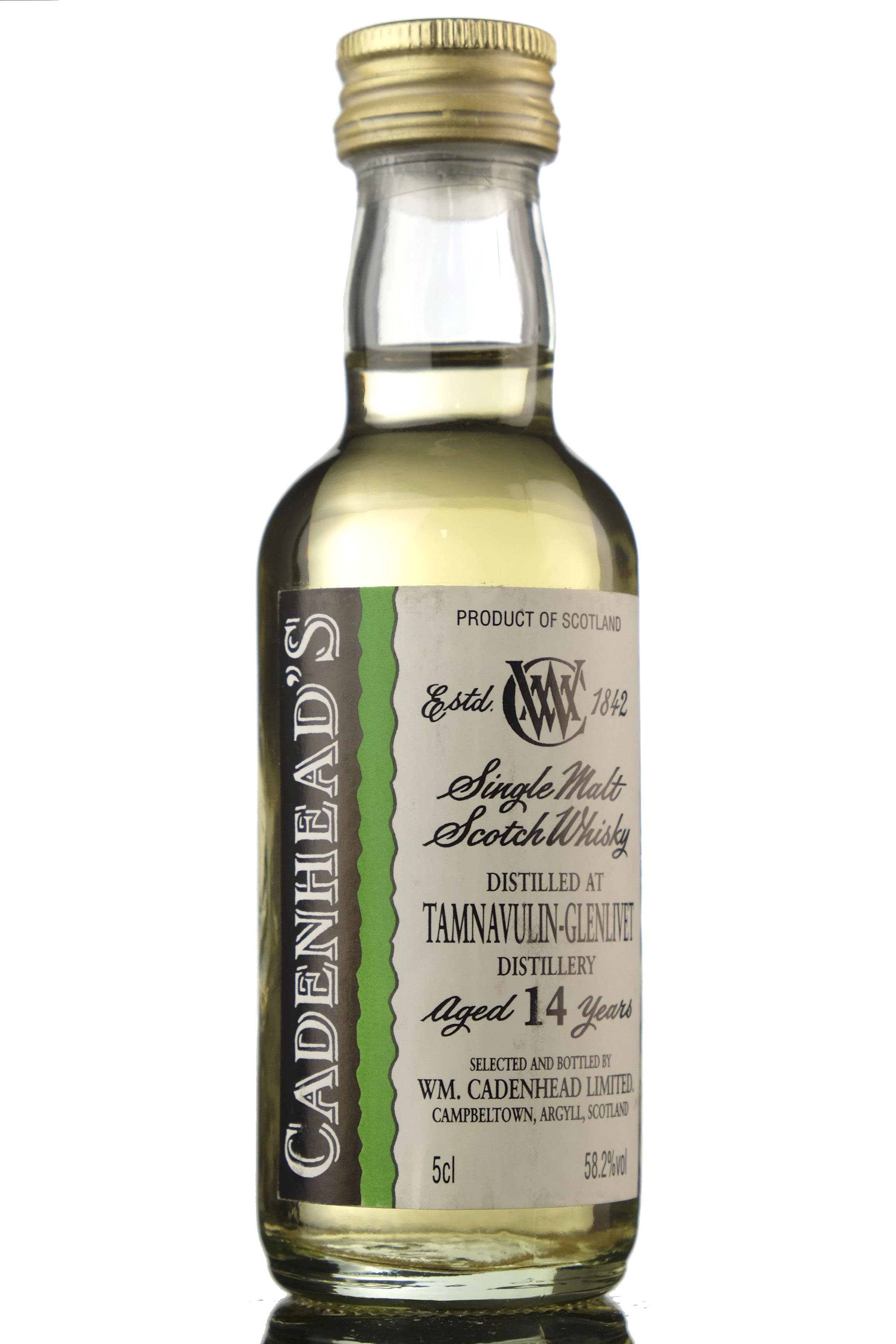 Tamnavulin-Glenlivet 14 Year Old - Cadenheads Miniature