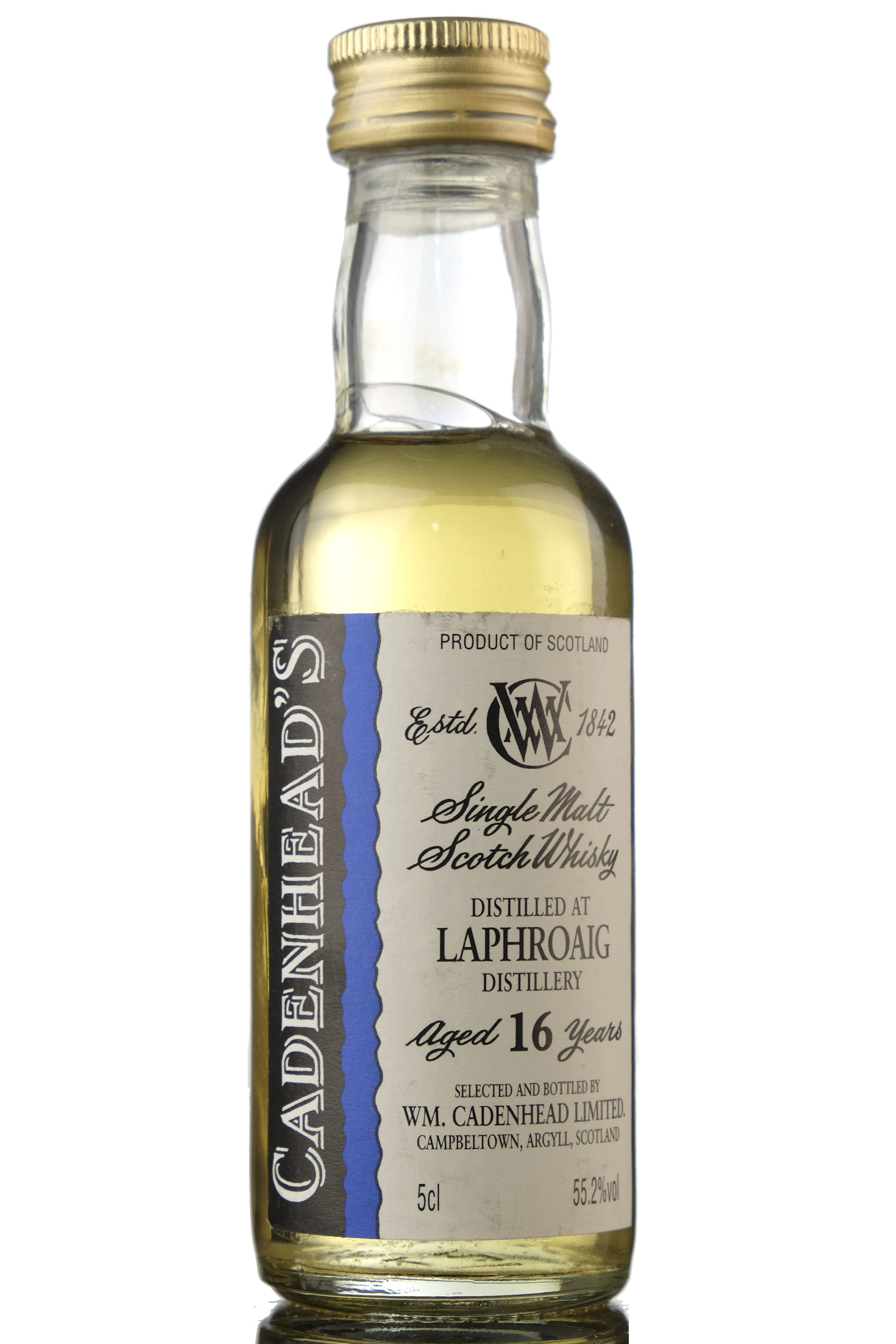 Laphroaig 16 Year Old - Cadenheads Miniature