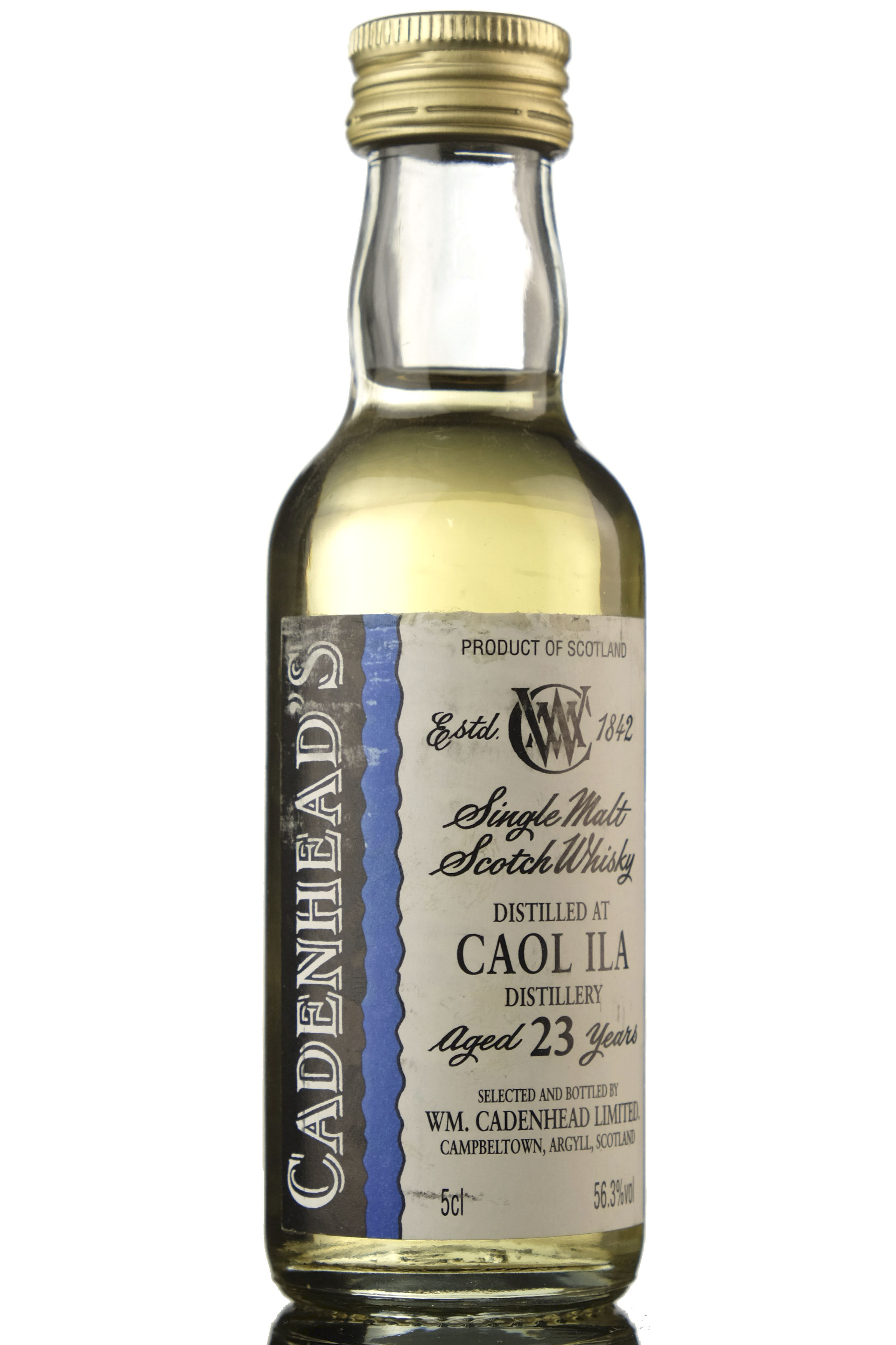 Caol Ila 23 Year Old - Cadenheads Miniature