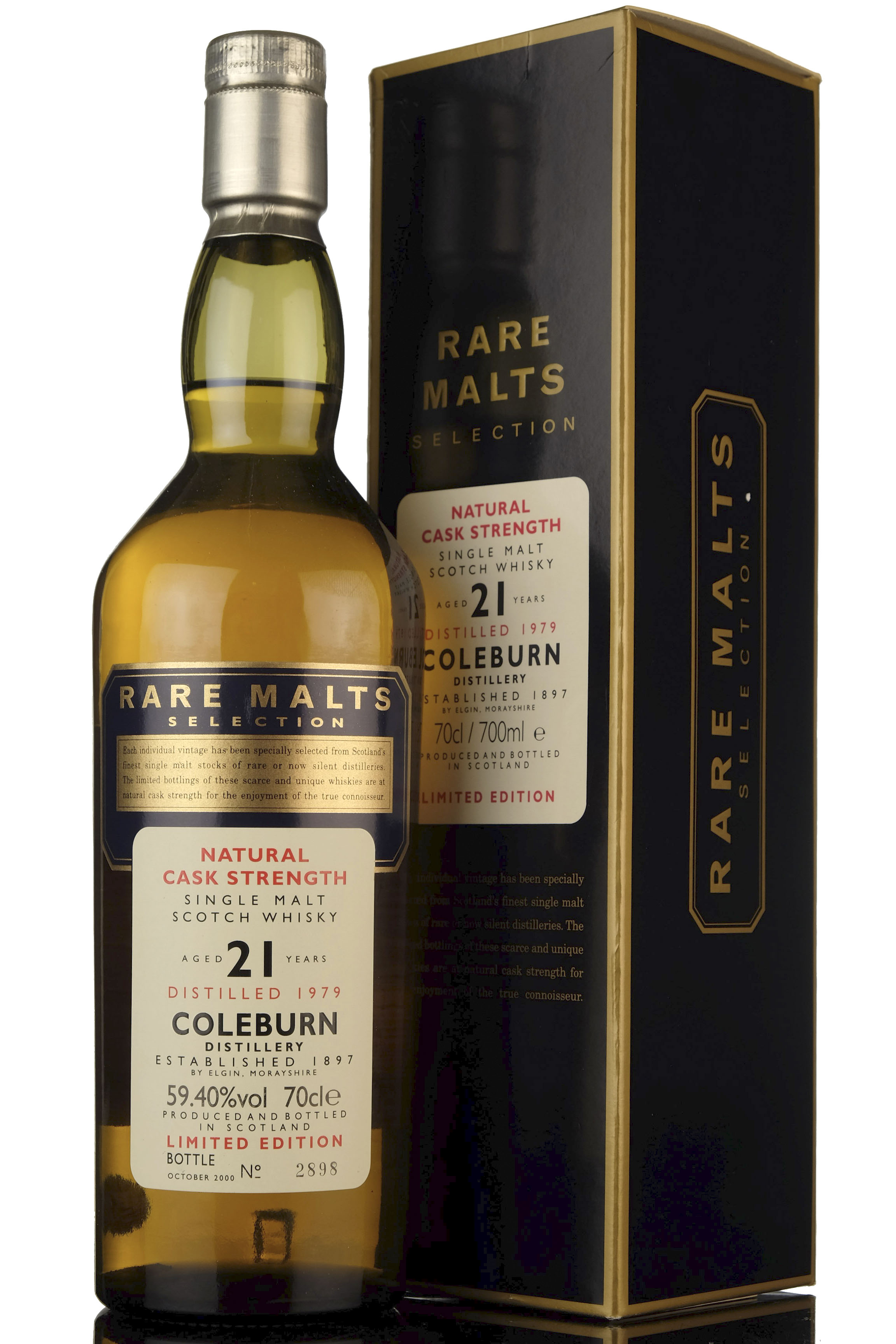 Coleburn 1979-2000 - 21 Year Old - Rare Malts 59.40%