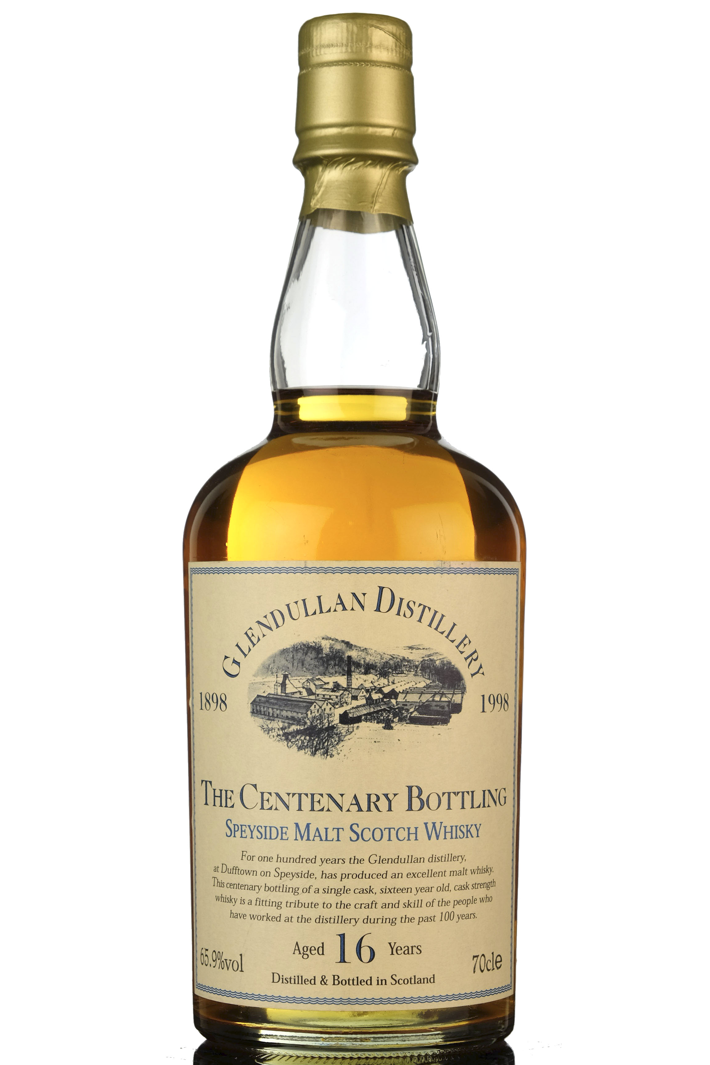 Glendullan 16 Year Old - Centenary Bottling 1898-1998