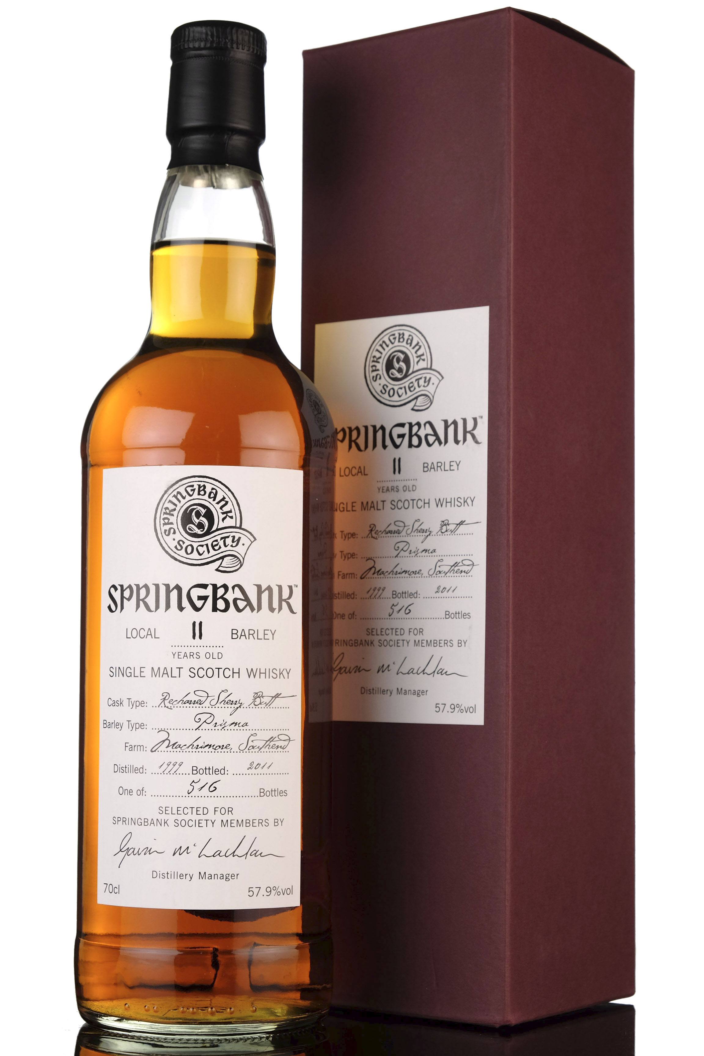 Springbank 19992011  11 Year Old  Society Bottling