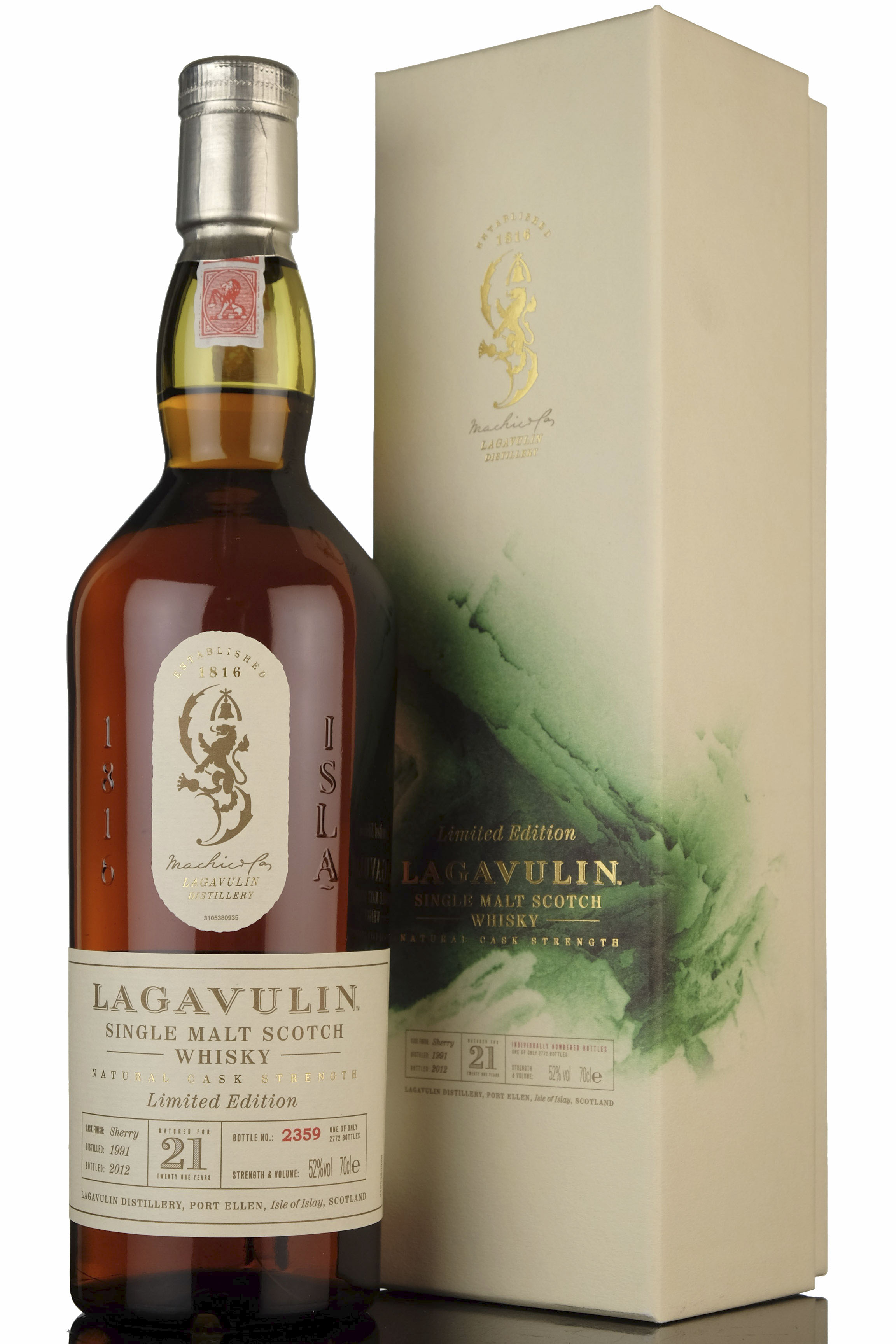 Lagavulin 1991-2012 - 21 Year Old