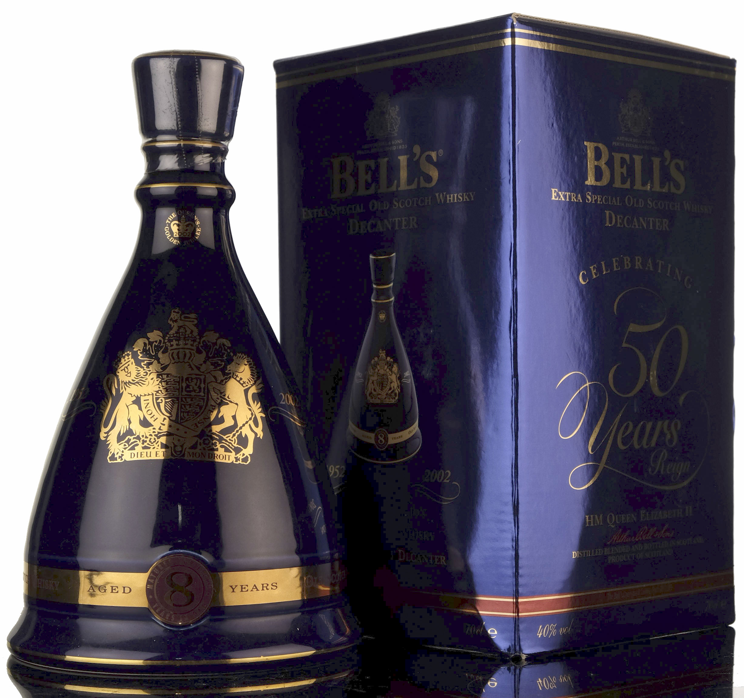 Bells Golden Jubilee 50 Years Reign 1952-2002 Of Her Majesty Queen Elizabeth II